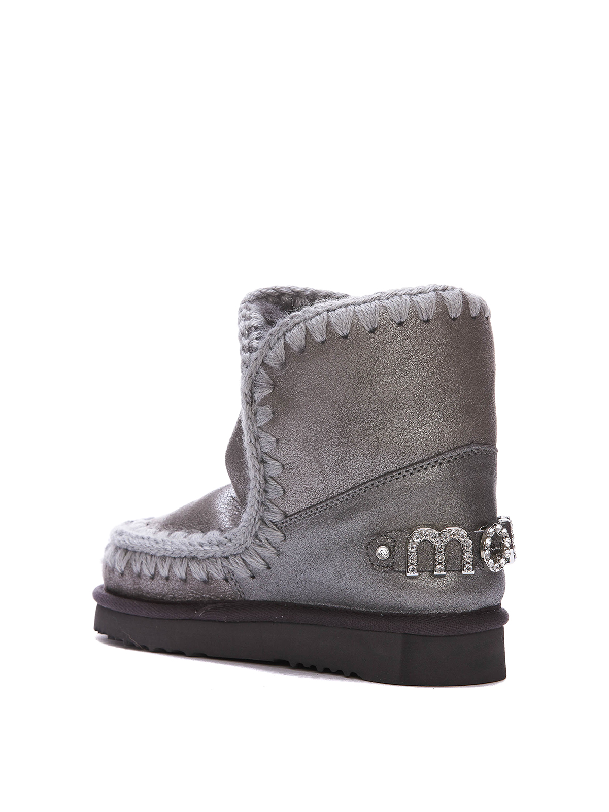 Logoed ankle boots 101036BDUIRO (mou / ブーツ ) | mou (ムー)(2)