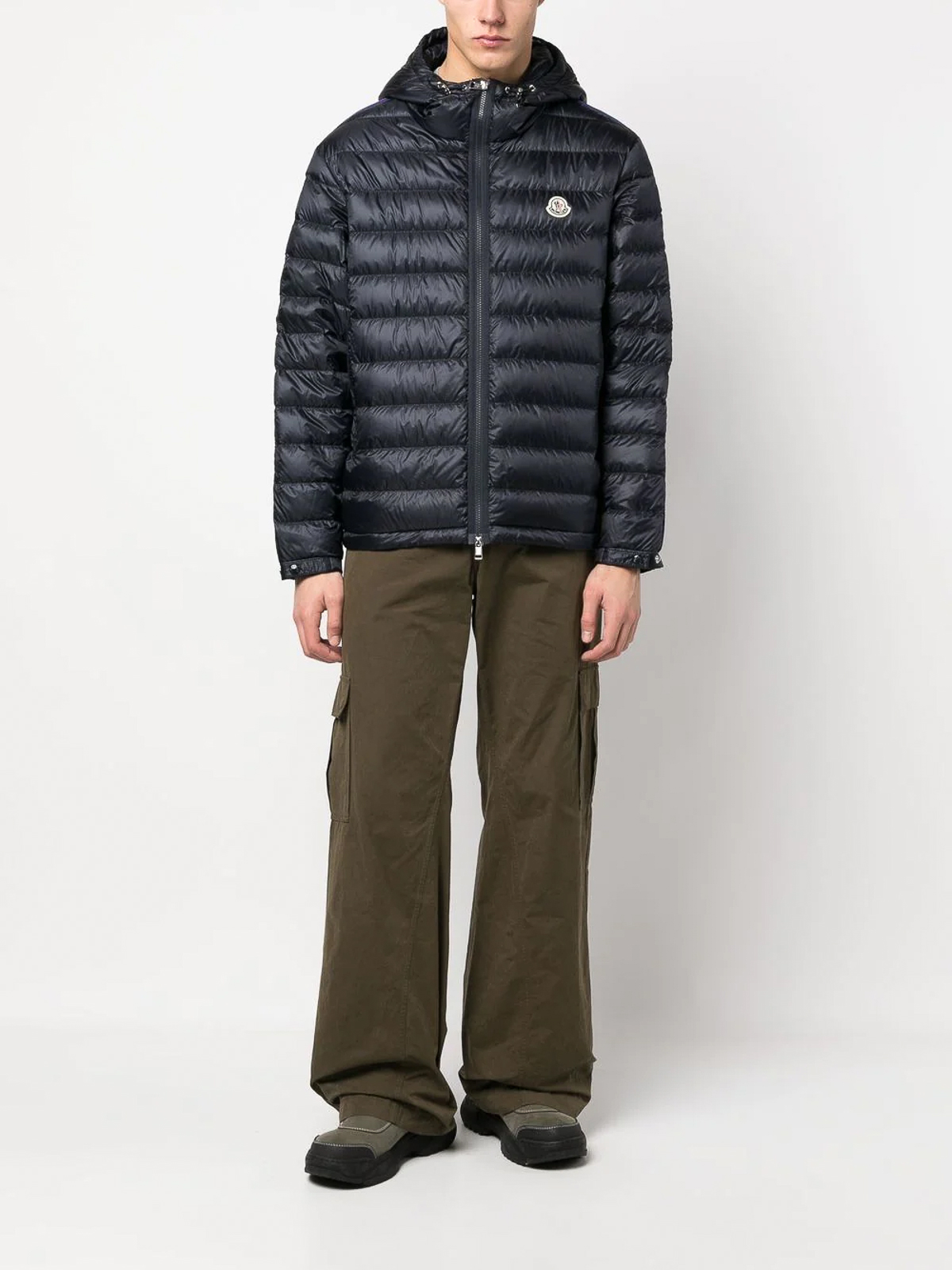 Moncler agout logo-patch puffer jacket I10911A00012532797762 (Moncler / ダウンジャケット・コート ) | Moncler (モンクレール)(1)