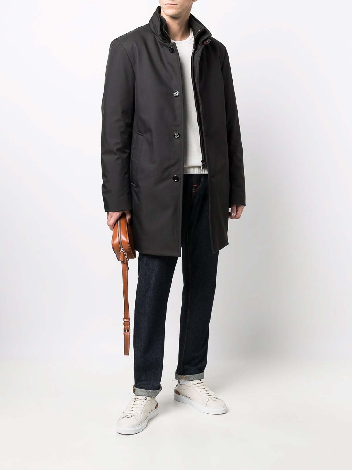 Moorer Jacket black MOUGI100130TEPA227U0001 (MooRER / カジュアルジャケット ) | MooRER (ムーレー)(1)