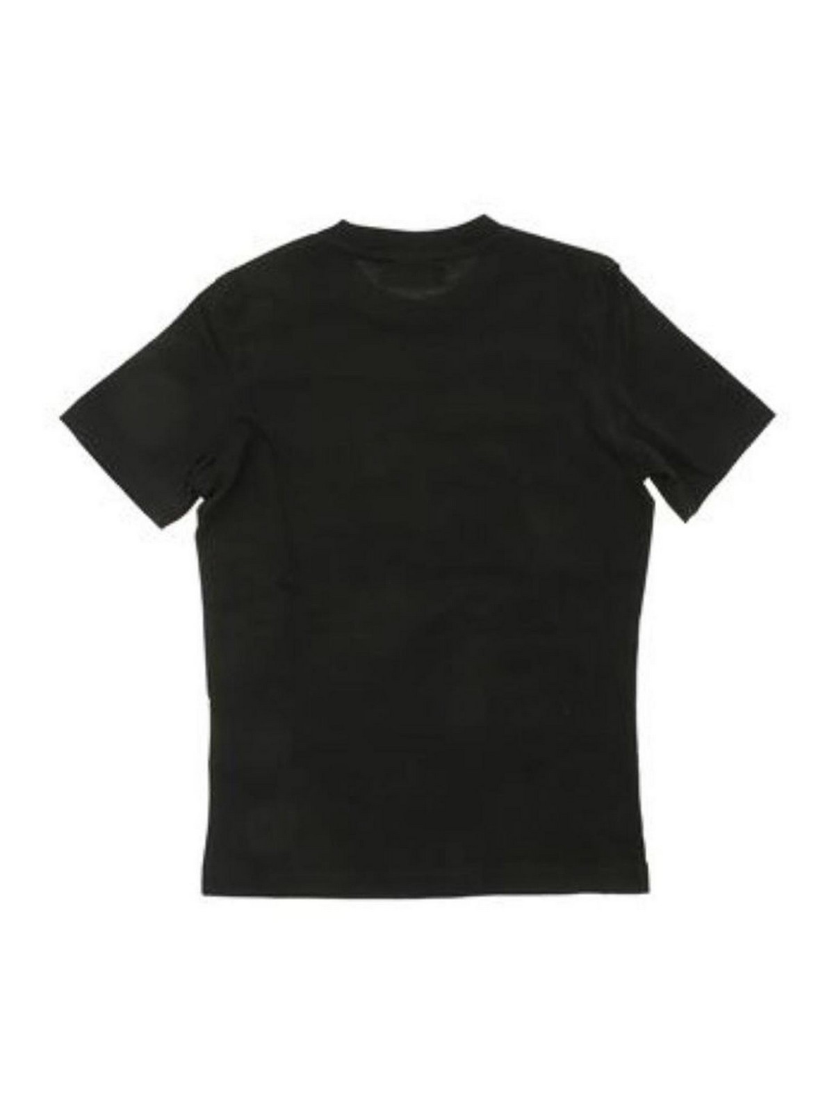 Black crew-neck cotton T-shirt DQ046WD00XGDQ900NERO (Dsquared2 / Tシャツ・カットソー ) | Dsquared2 (ディースクエアード)(1)