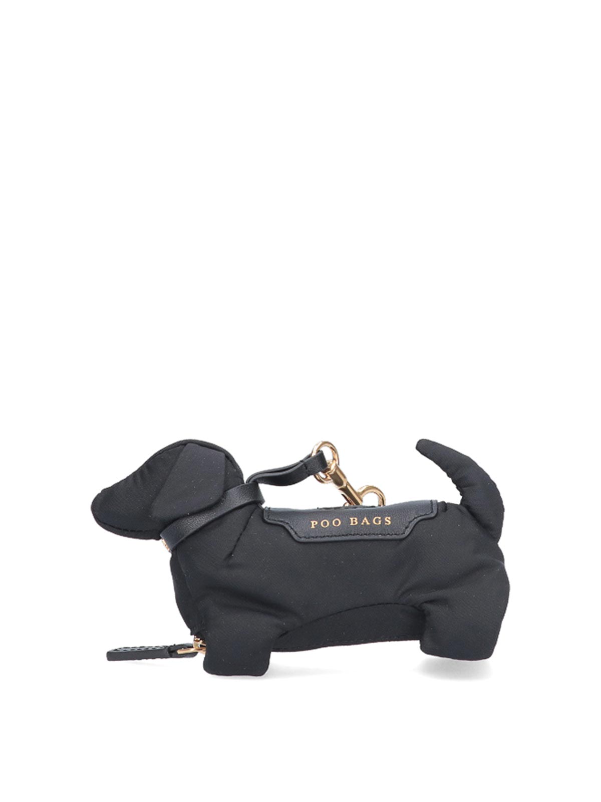 Charm 194730BLACK (ANYA HINDMARCH / キーリング・キーケース ) | ANYA HINDMARCH (アニヤ・ハインドマーチ)
