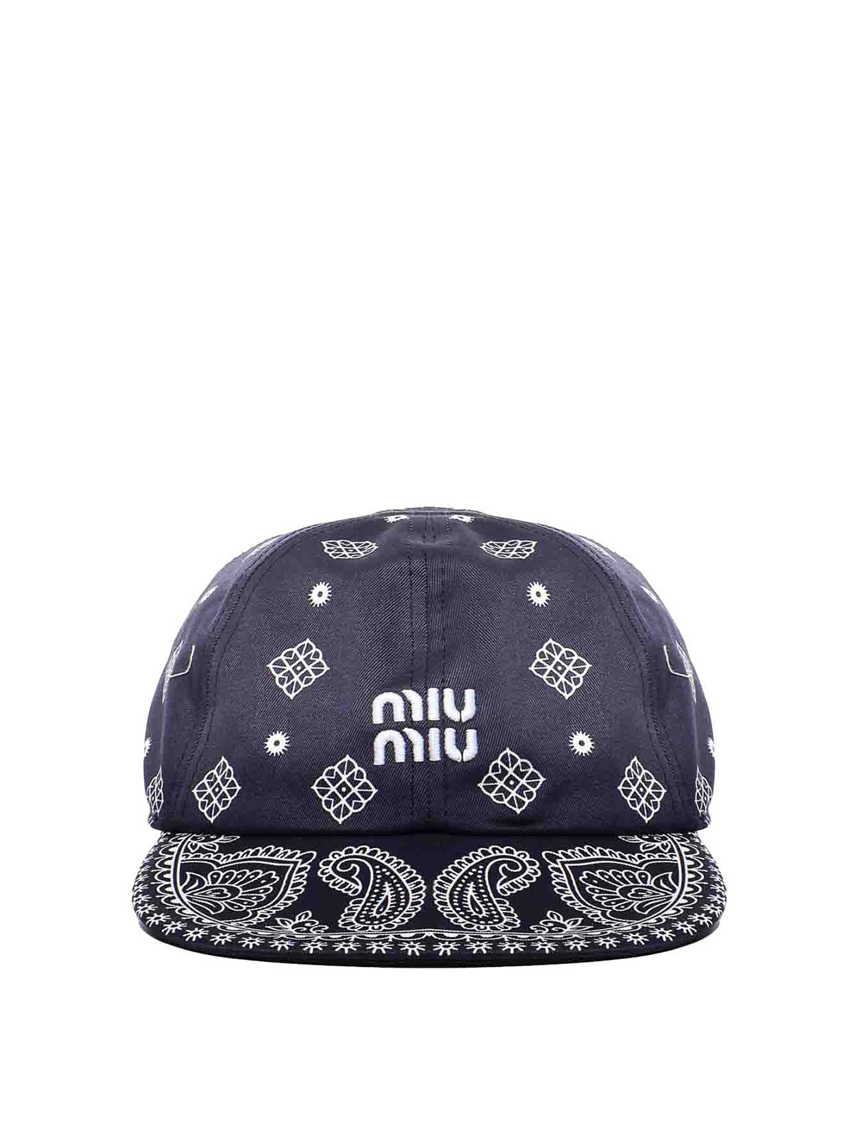 Baseball Cap With Logo 5HC3692IC9F022X (MIU MIU / 帽子 ) | MIU MIU (ミュウミュウ)