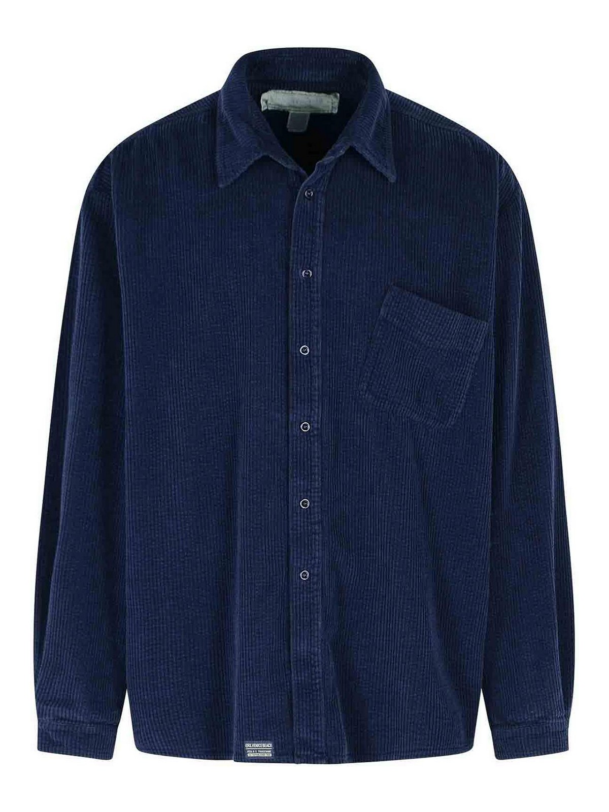 Blue Cotton Shirt ERL11B019NAVY (ERL / シャツ・ブラウス ) | ERL (イーアールエル)