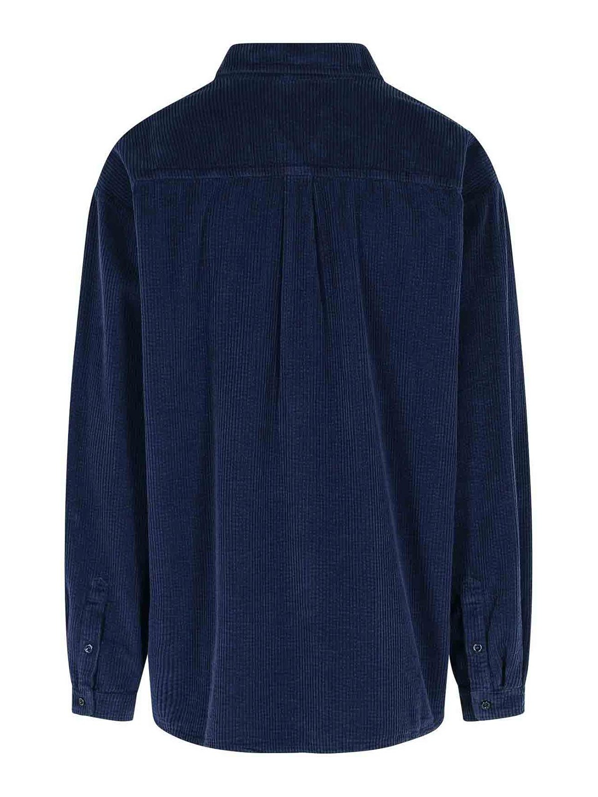 Blue Cotton Shirt ERL11B019NAVY (ERL / シャツ・ブラウス ) | ERL (イーアールエル)(1)