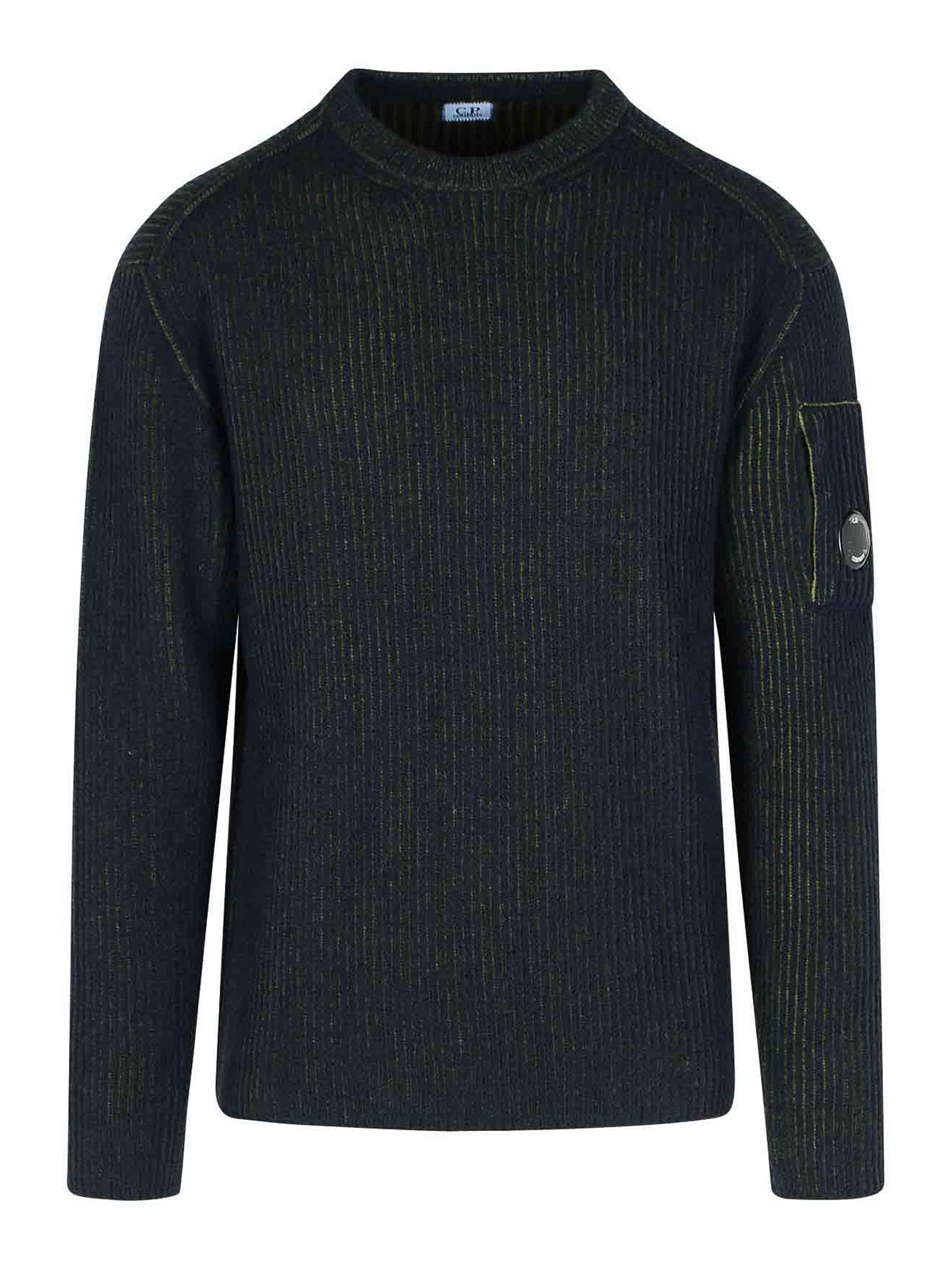 Green Wool Blend Sweater 19CMKN307A006170A652 (C.P. Company / ニット・セーター・カーディガン ) | C.P. Company (シーピーカンパニー)