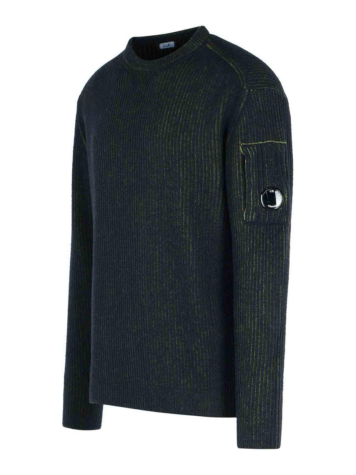Green Wool Blend Sweater 19CMKN307A006170A652 (C.P. Company / ニット・セーター・カーディガン ) | C.P. Company (シーピーカンパニー)(2)
