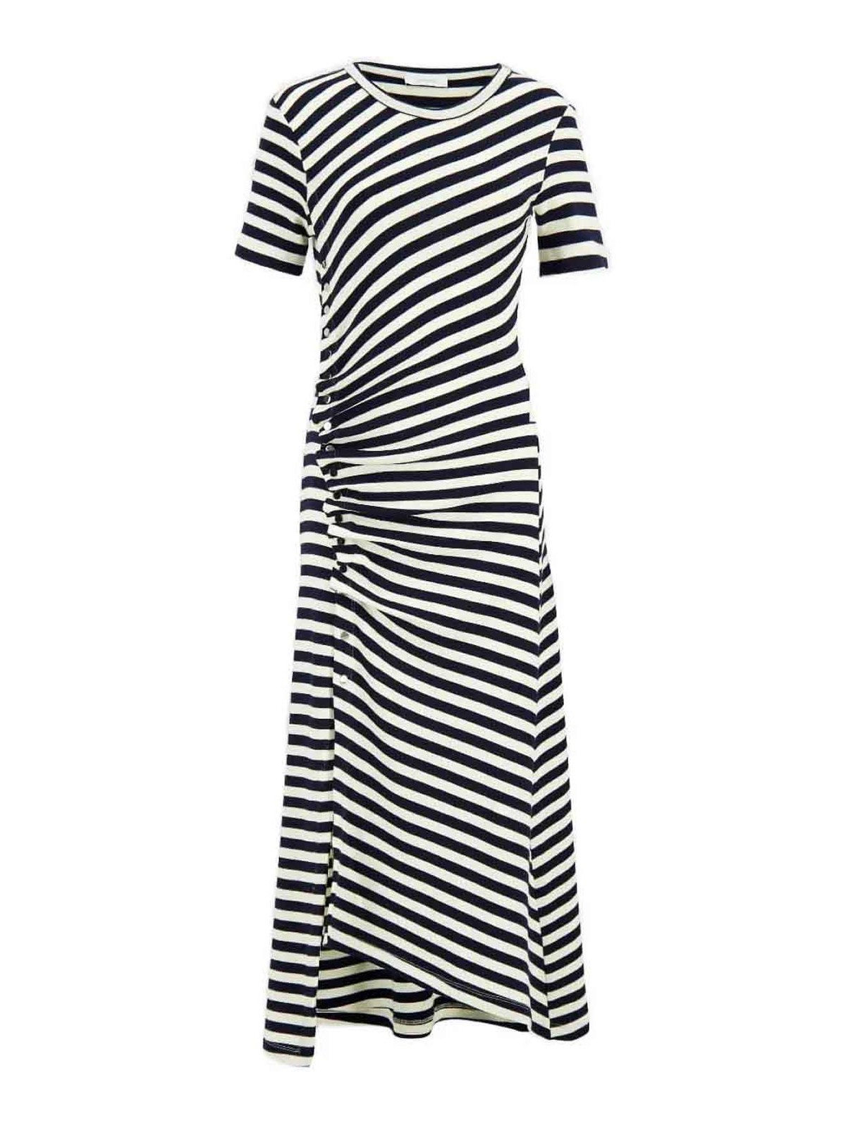 Striped dress 5AJRO167LA0344M128 (Rabanne / ワンピース・ドレス・オールインワン ) | Rabanne (ラバンヌ)