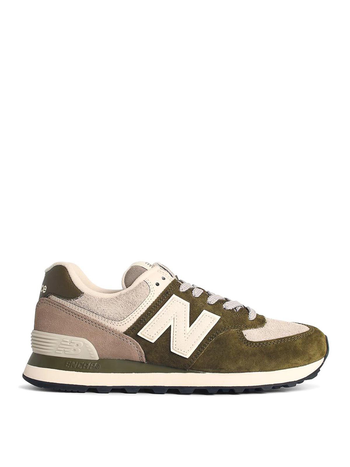 574 Two-Tone Leather Sneakers U574BWSWOODLAND (New Balance / スニーカー ) | New Balance (ニューバランス)
