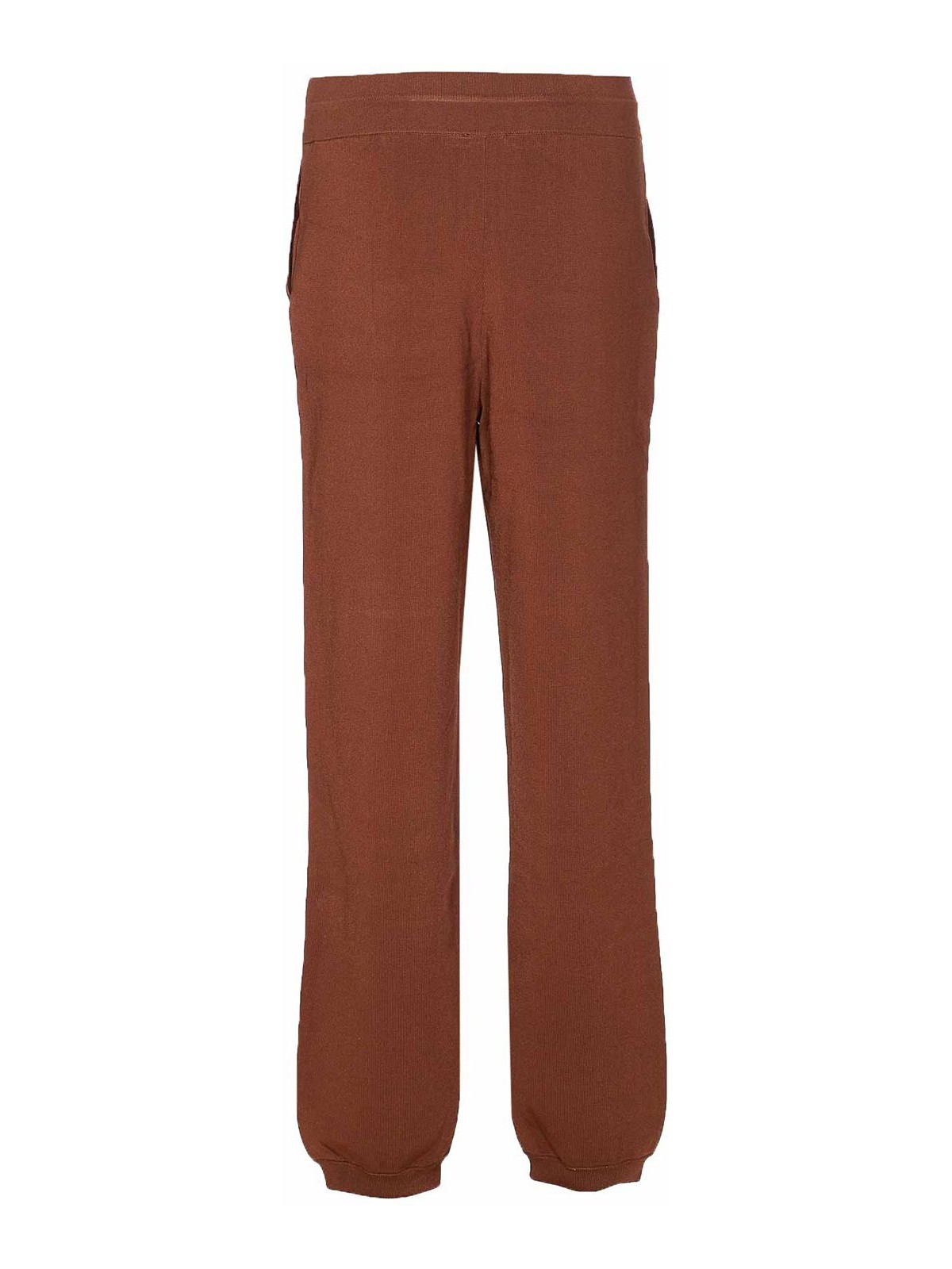 Brown And White Logo Jogger Pants 8P0736K266B834 (PATRIZIA PEPE / パンツ ) | PATRIZIA PEPE (パトリツィア ペペ)(1)
