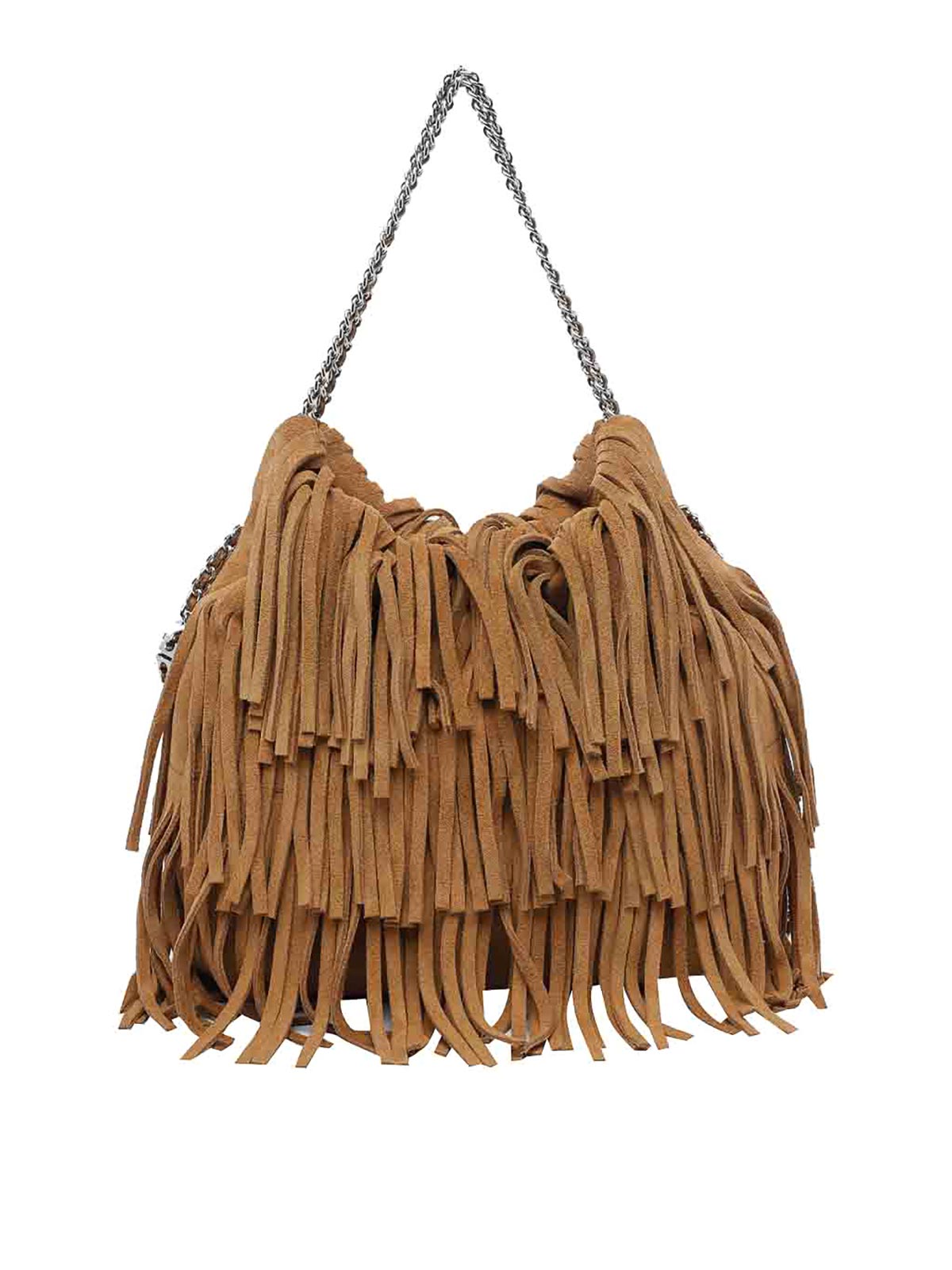 Wild Tabacco Mini Fleming Fringe Hobo Bag 175180200 (TORY BURCH / ハンドバッグ・ショルダーバッグ ) | TORY BURCH (トリーバーチ)