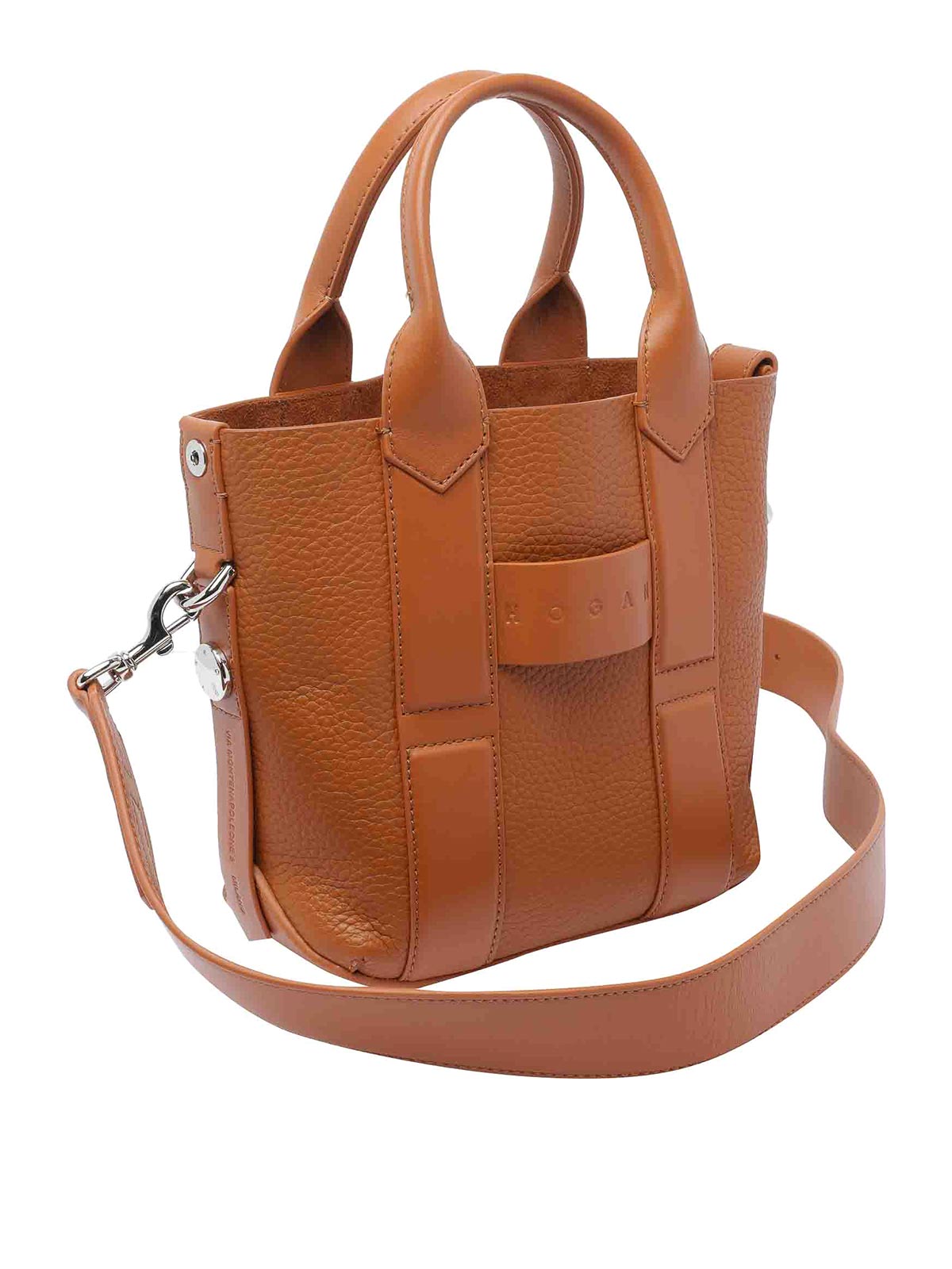 Small Script Shopping Bag KBW01OA0100UH9S003 (HOGAN / ハンドバッグ・ショルダーバッグ ) | HOGAN (ホーガン)(1)