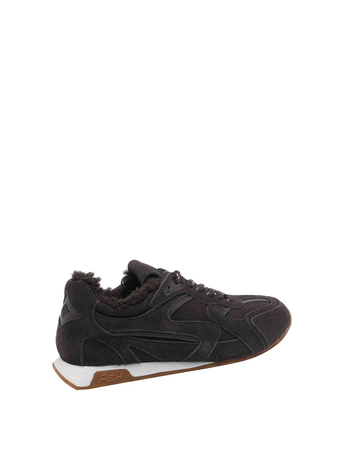 Dark Brown Kasar Fur Sneakers KASARFUR02 (ASH / スニーカー ) | ASH (アッシュ)(2)