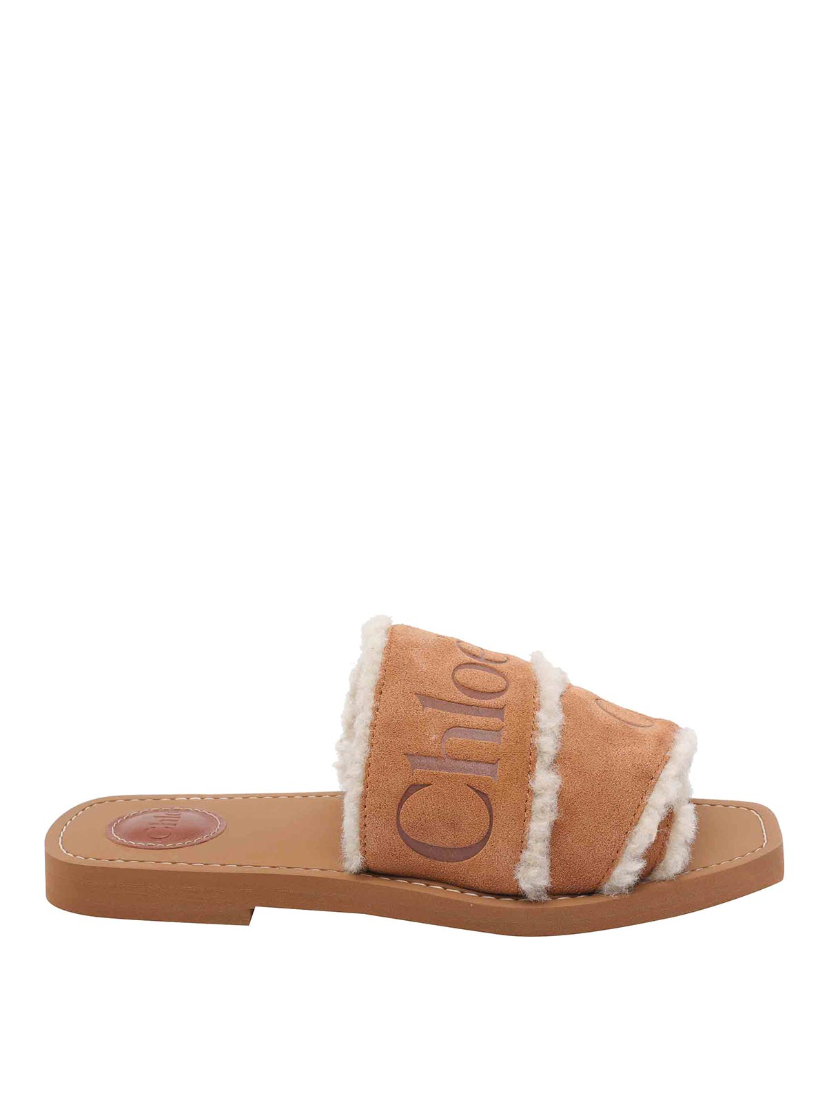 And Brown Woody Sandals 25W188TX270 (Chloé / サンダル ) | Chloé (クロエ)
