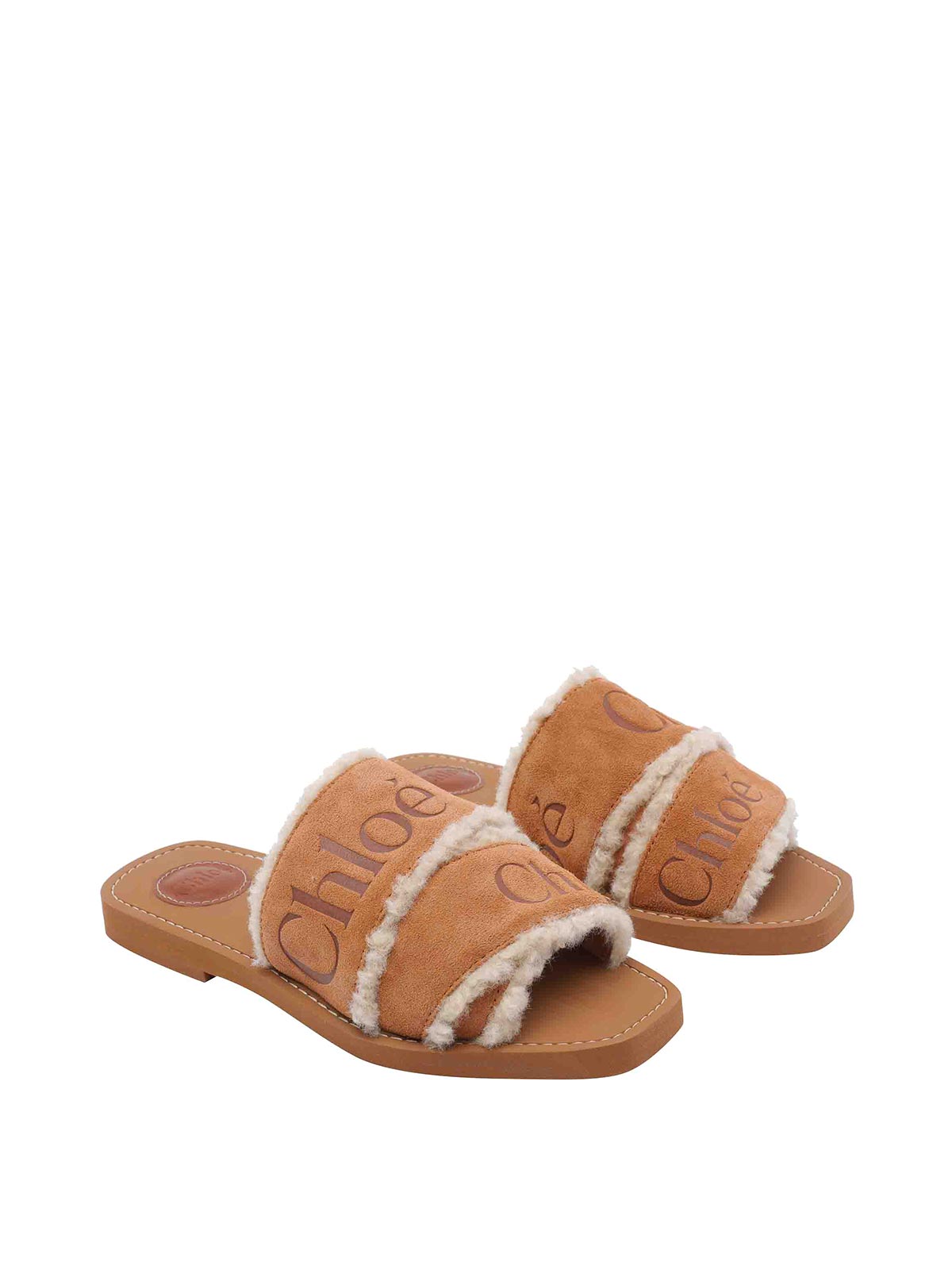 And Brown Woody Sandals 25W188TX270 (Chloé / サンダル ) | Chloé (クロエ)(1)
