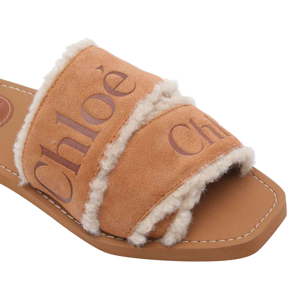 And Brown Woody Sandals 25W188TX270 (Chloé / サンダル ) | Chloé (クロエ)(3)