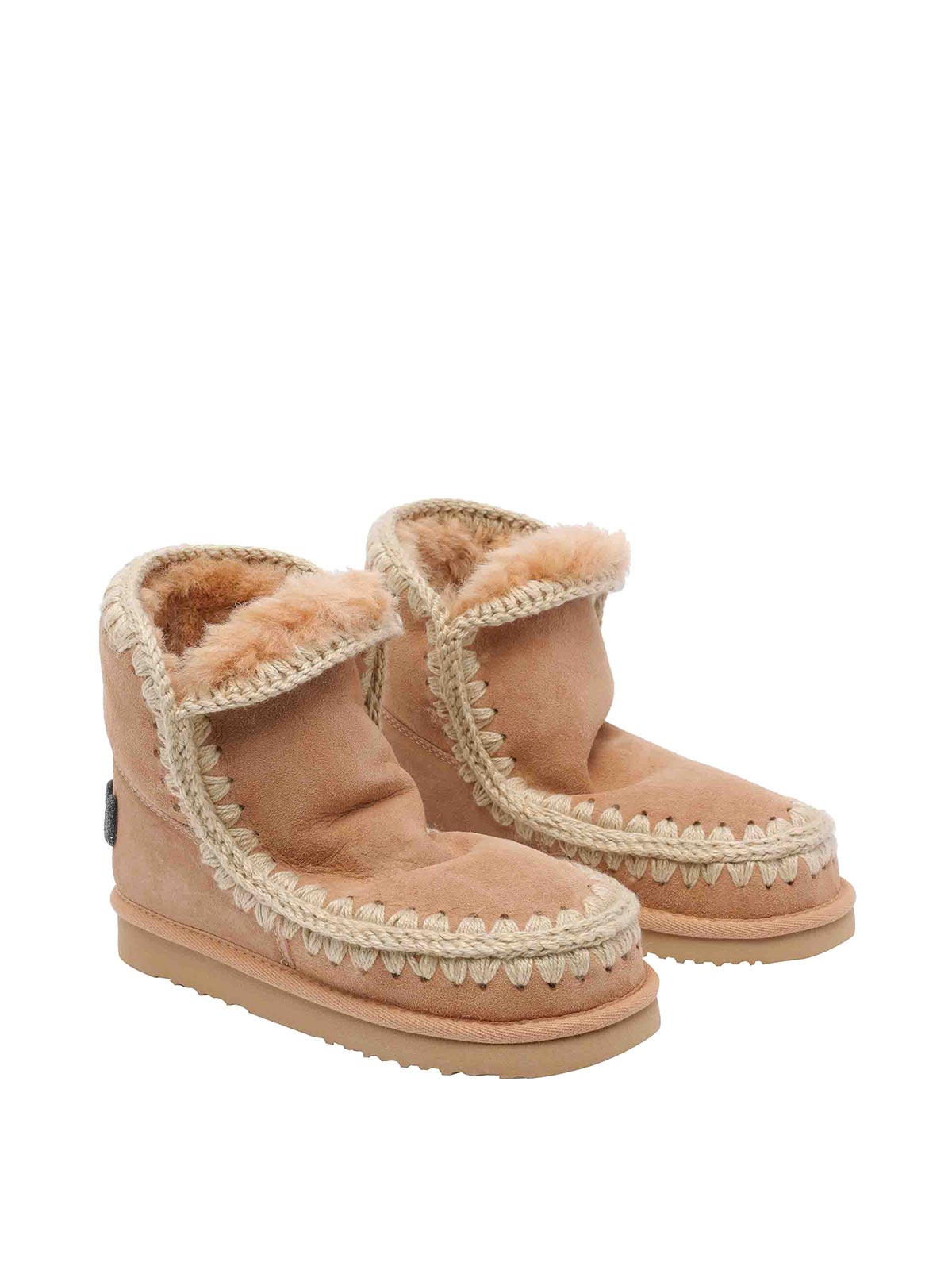 Suede Eskimo Glitter Logo Booties 101050ASAV (mou / ブーツ ) | mou (ムー)(1)
