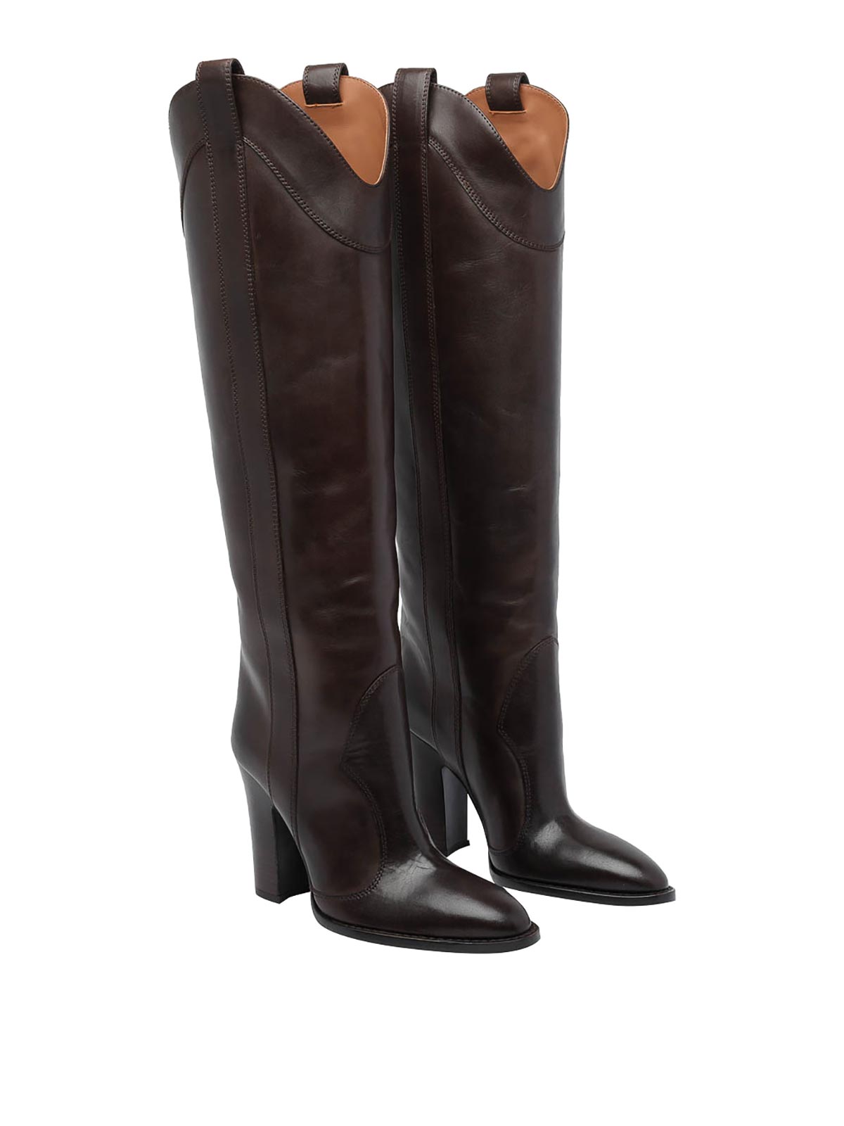 Brown Lavinia Western Boots PX1810XLTVTEBANO (PARIS TEXAS / ブーツ ) | PARIS TEXAS (パリ テキサス)(1)