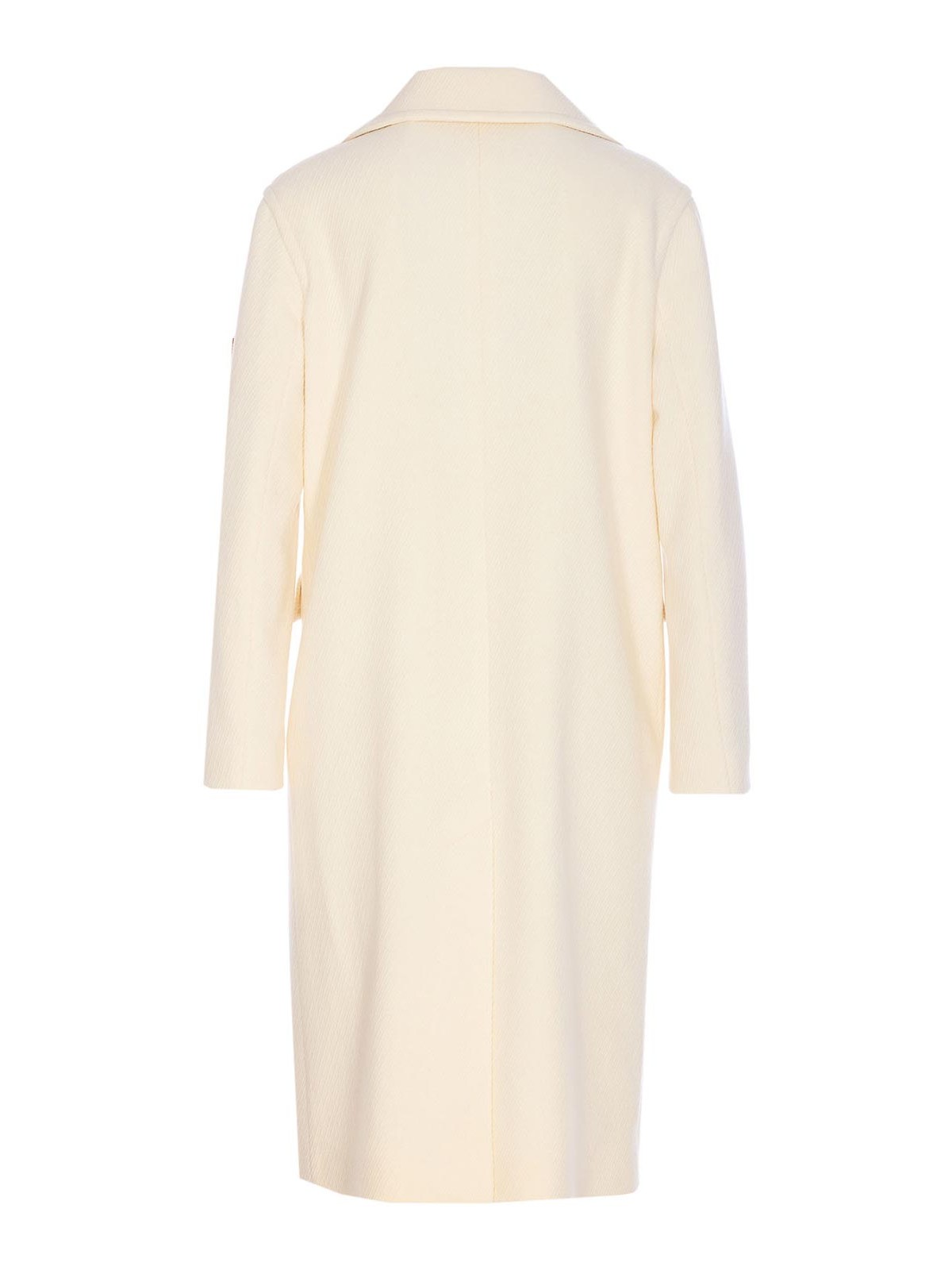 White Layla Coat With Frontal Buttons Closure LAYLA340281EX822 (TAGLIATORE / コート ) | TAGLIATORE (タリアトーレ)(1)