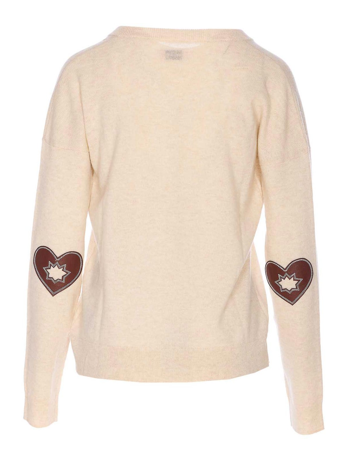 Ecru Vivi Patch Sweater KWSW02816102 (ZADIG & VOLTAIRE / ニット・セーター・カーディガン ) | ZADIG & VOLTAIRE (ザディグ エ ヴォルテール)(1)