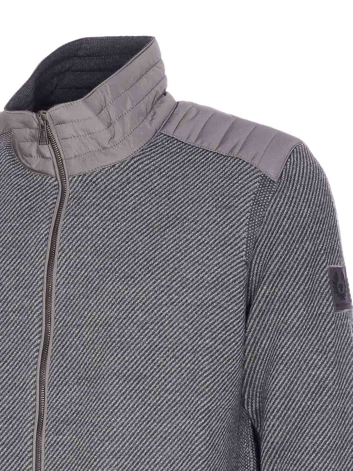 Grey Kelby Zip Cardigan 105862CLMGY (BELSTAFF / カジュアルジャケット ) | BELSTAFF (ベルスタッフ)(2)