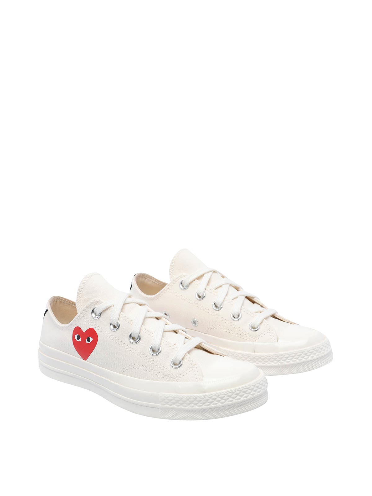 White Chuck Taylor Sneakers P1K128W2 (PLAY Comme Des Garçons / スニーカー ) | PLAY Comme Des Garçons (プレイ コムデギャルソン)(1)