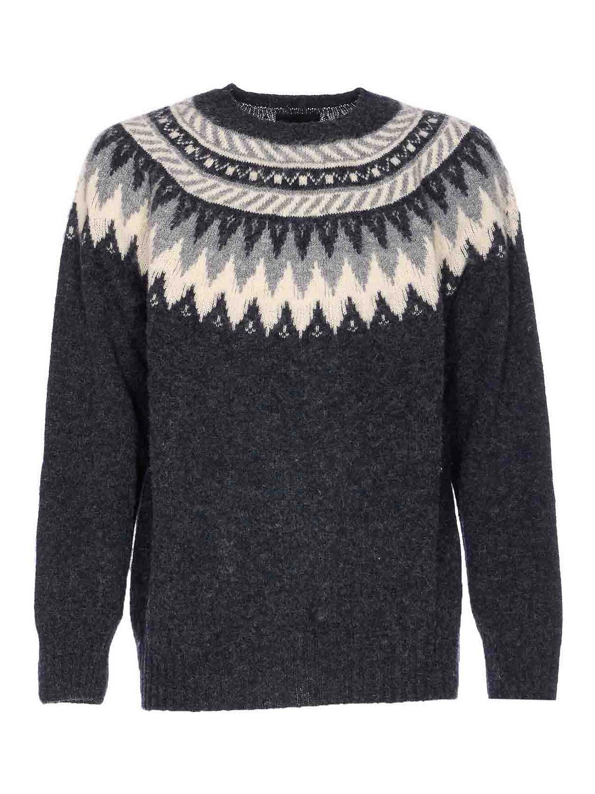 Magician In The Mountain Sweater MAGICIANINTHEMOUNTAINCHARCOAL (HOWLIN' / ニット・セーター・カーディガン ) | HOWLIN' (ハウリン)