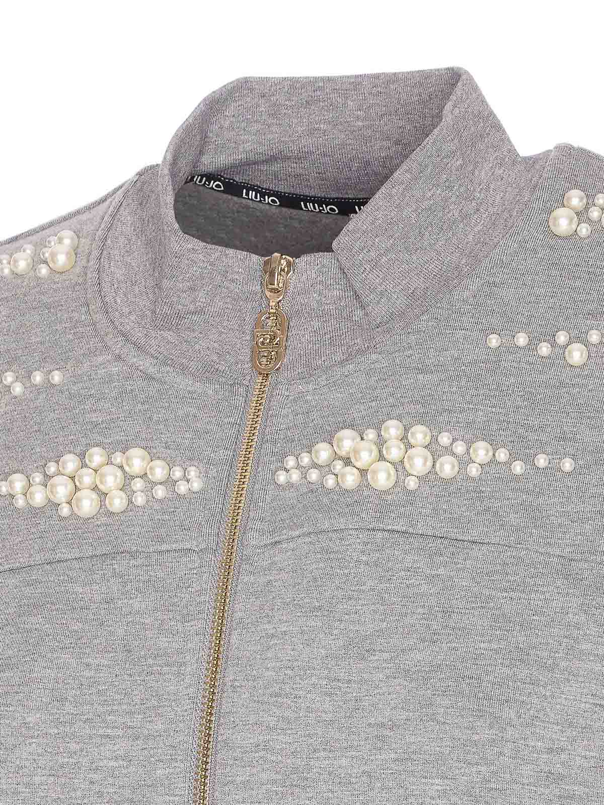 Zipped Sweatshirt TF5152FS576M9931 (LIU•JO / スウェット・フーディー ) | LIU•JO (リュー・ジョー)(2)