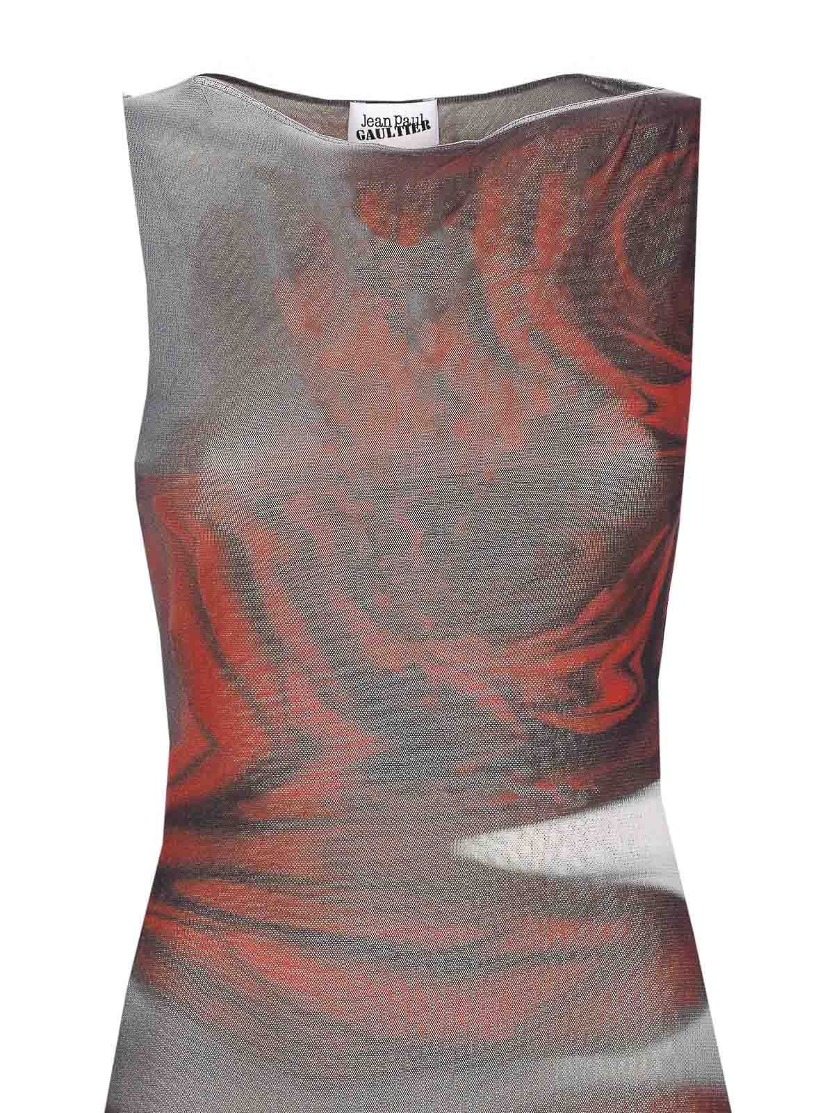 Blurry Roses Print Dress DR053M011P010230 (Jean Paul GAULTIER / ワンピース・ドレス・オールインワン ) | Jean Paul GAULTIER (ジャンポール ゴルチエ)(3)