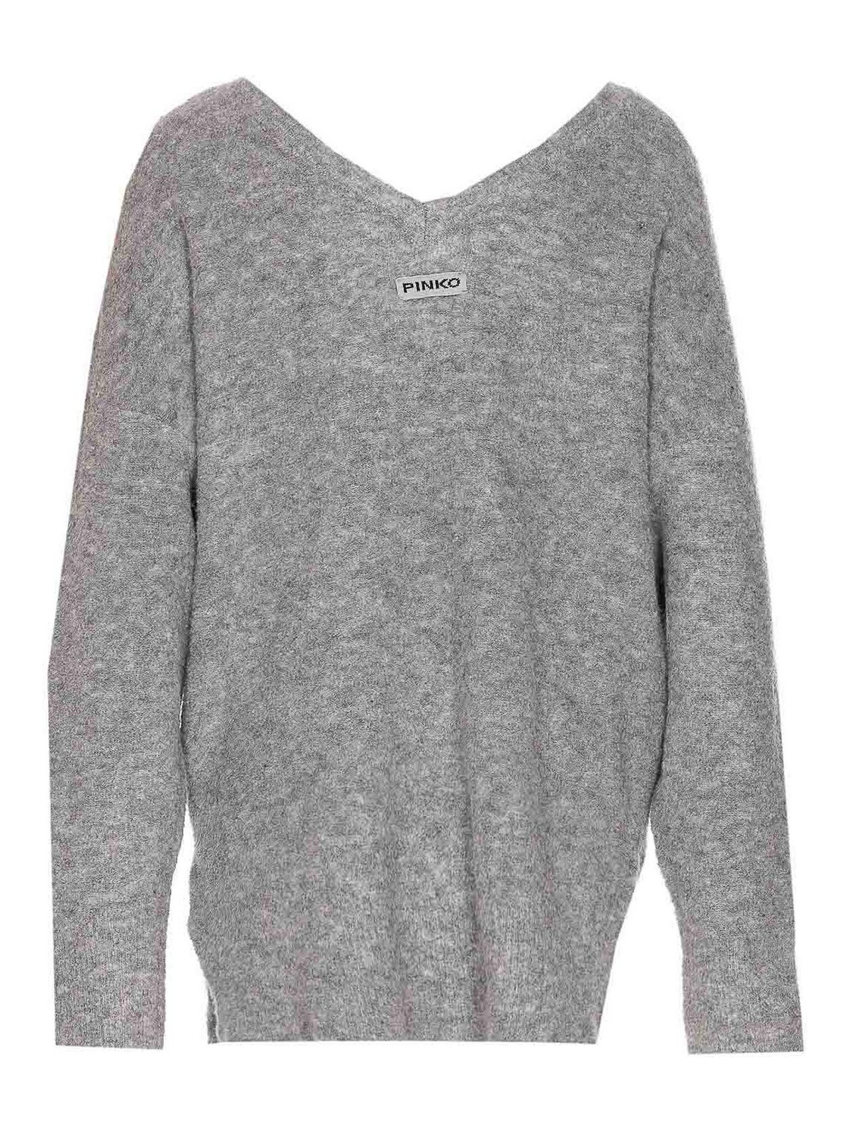 Wool Blend Sweater With Jewel Embroidery 105947A2YEII2 (PINKO / ニット・セーター・カーディガン ) | PINKO (ピンコ)(1)