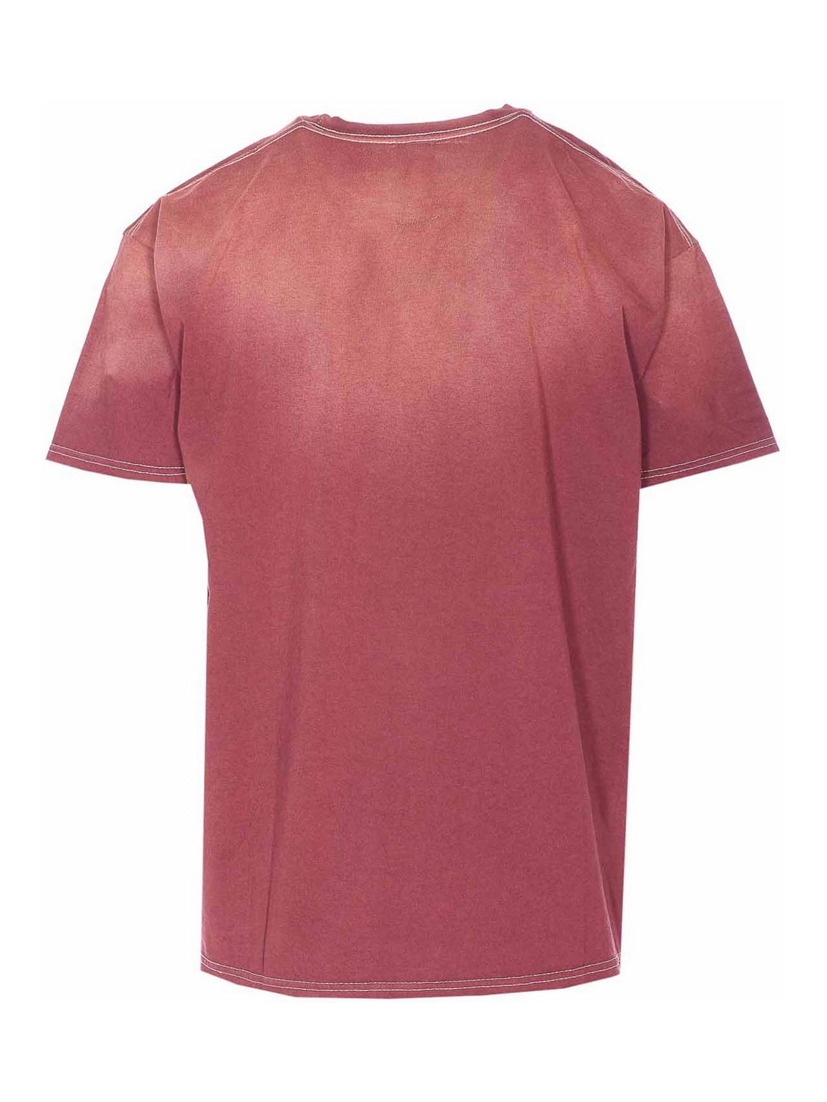 Red La Verne T-Shirt LAVERNEFADEDBRICK (WILD DONKEY / Tシャツ・カットソー ) | WILD DONKEY (ワイルドドンキー)(1)