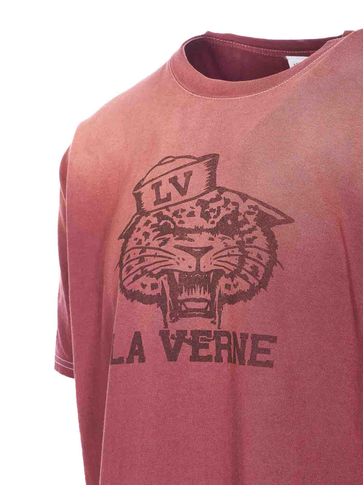 Red La Verne T-Shirt LAVERNEFADEDBRICK (WILD DONKEY / Tシャツ・カットソー ) | WILD DONKEY (ワイルドドンキー)(2)