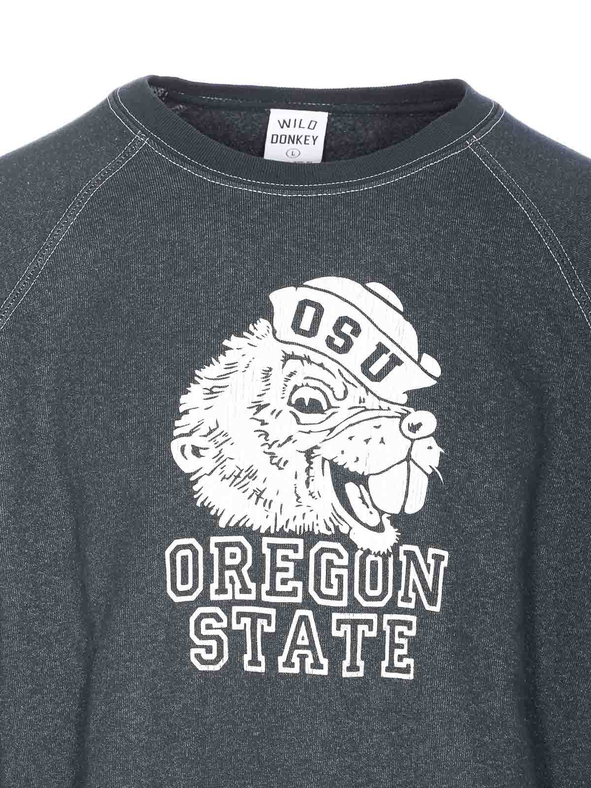 Oregon Sweatshirt OREGONOLDBLACK (WILD DONKEY / スウェット・フーディー ) | WILD DONKEY (ワイルドドンキー)(3)