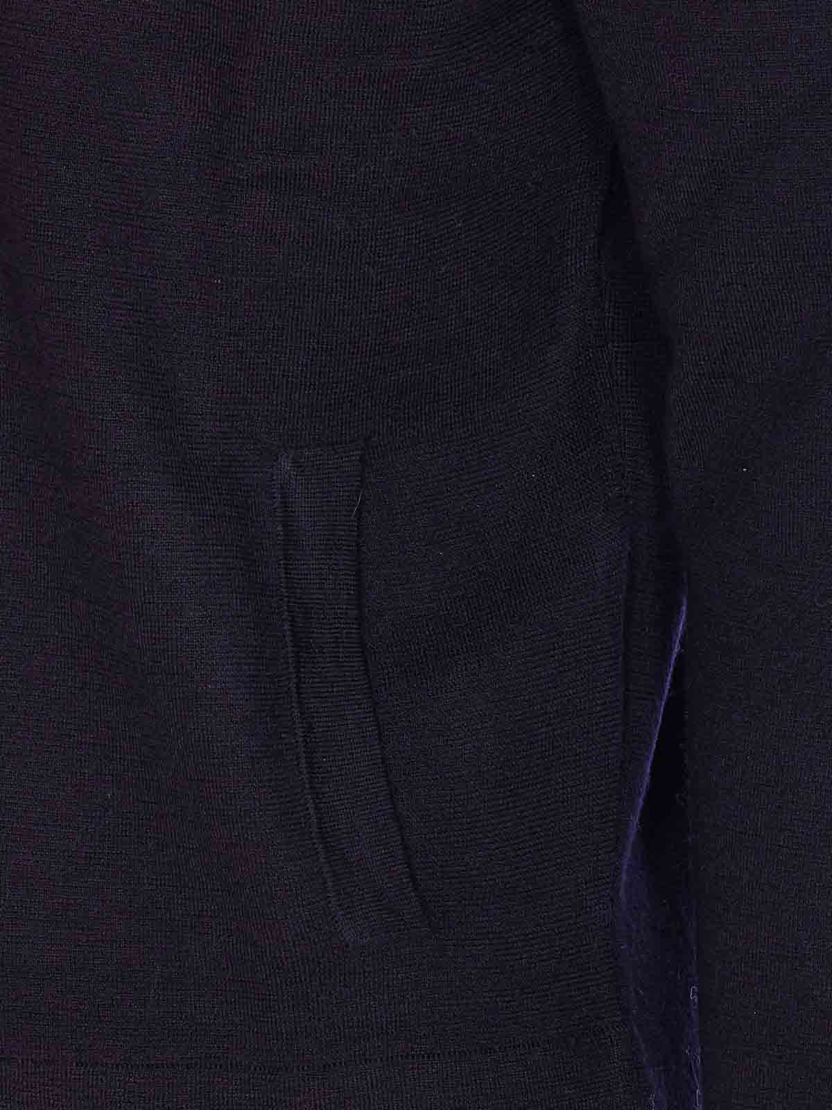 Black Zip Polo 103M2040 (HOSIO / ニット・セーター・カーディガン ) | HOSIO (オジオ)(2)