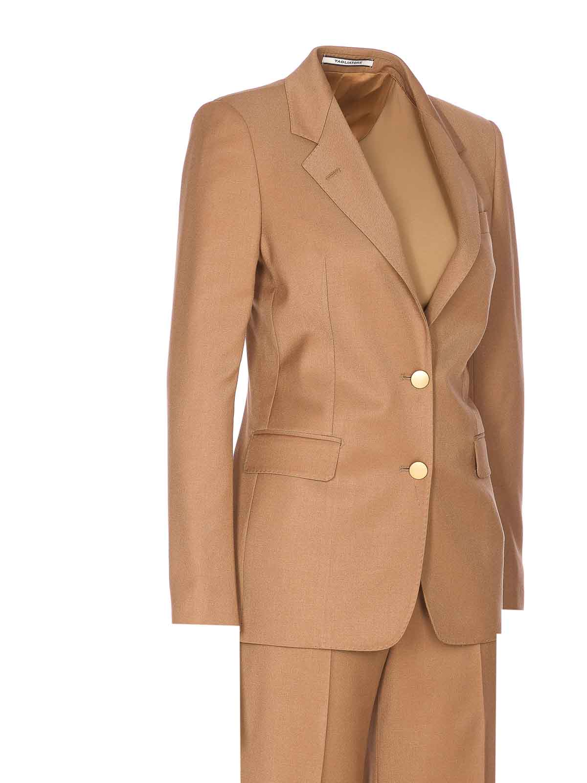 Beige T-Paris Suits TPARIGI12BAD560016F1230 (TAGLIATORE / スーツ ) | TAGLIATORE (タリアトーレ)(2)