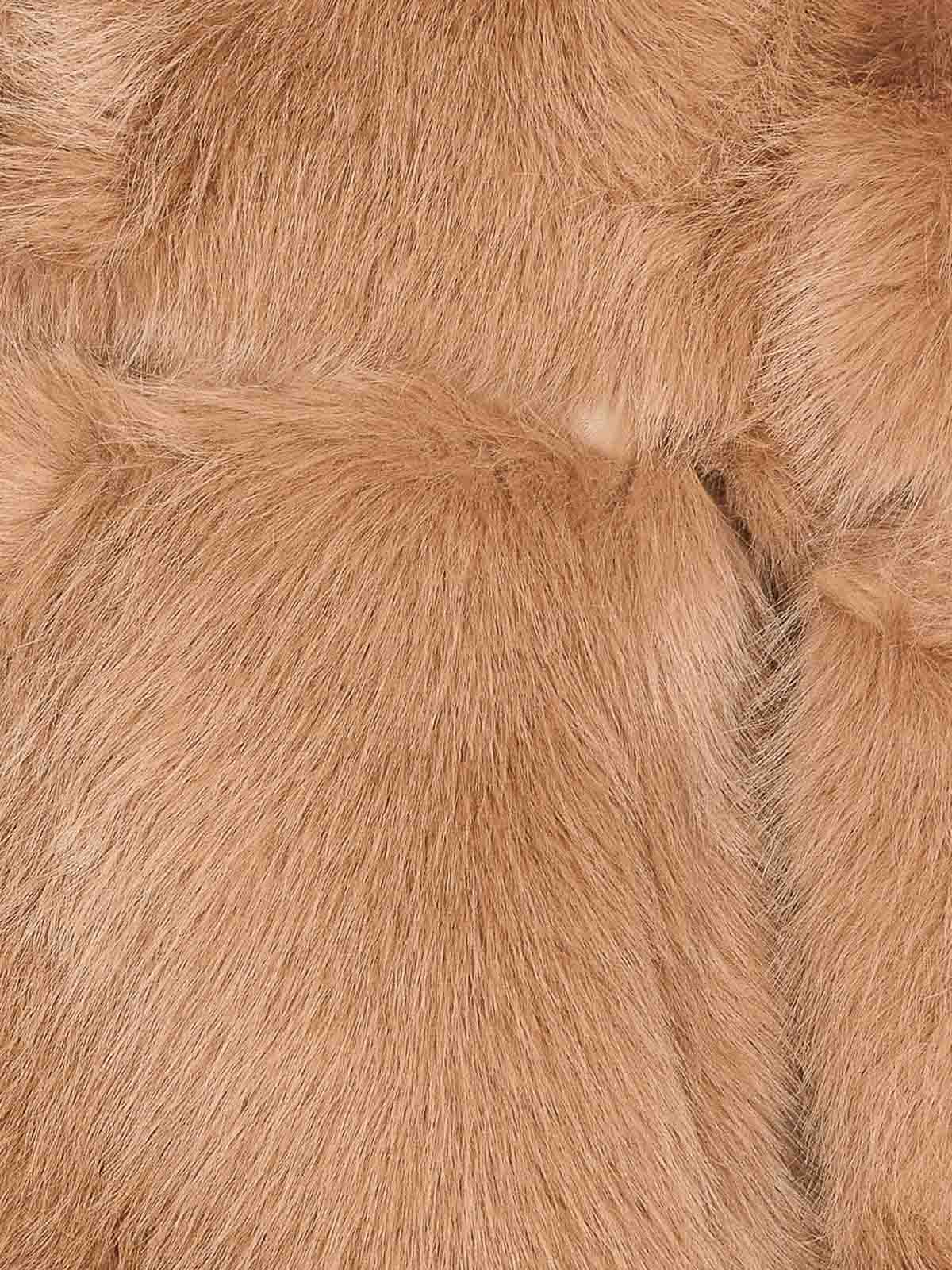 Beige Penny Faux Fur Jacket 73C19EX02NATURALE (V°73 / レザー&ファージャケット・コート ) | V°73 (ヴィ セッタンタトレ)(2)