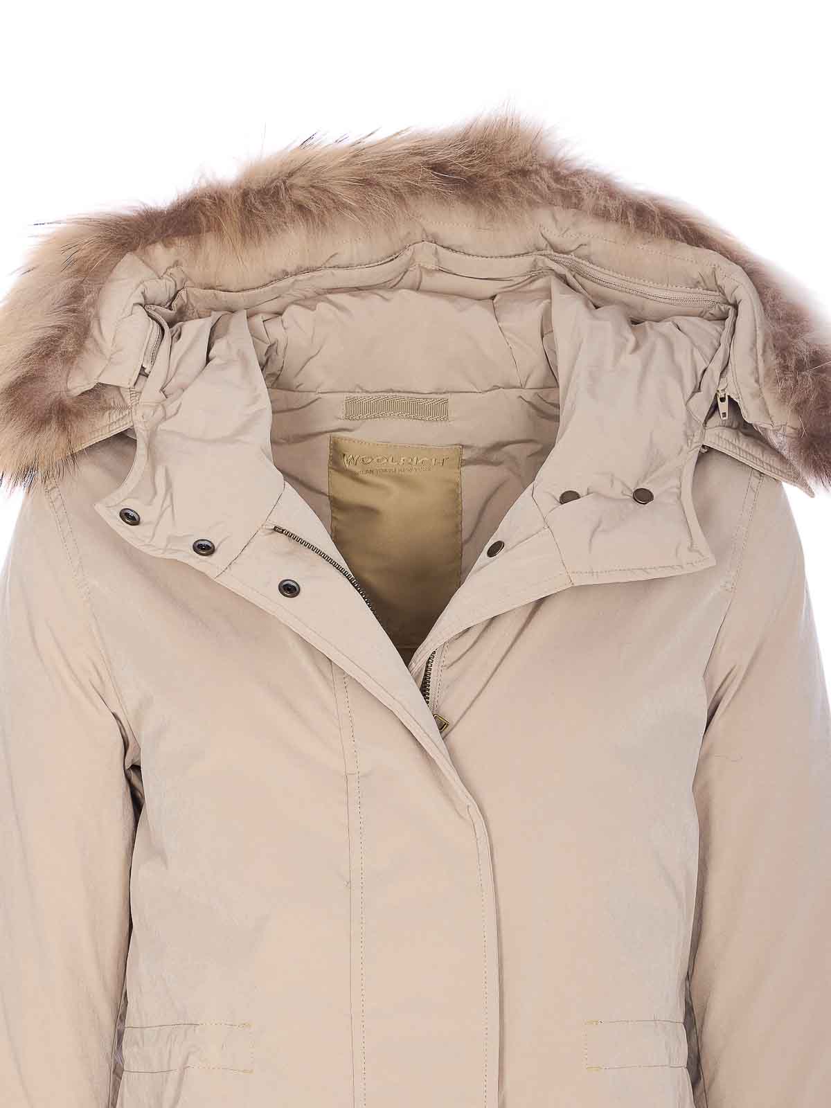 Beige Grace Fur Parka CFWWOU2044FRUT50927404 (WOOLRICH / コート ) | WOOLRICH (ウールリッチ)(3)