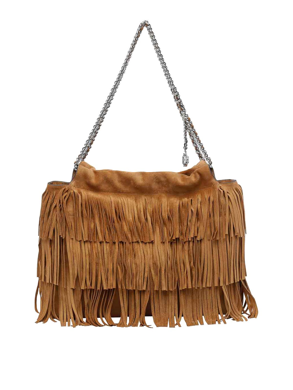 Wild Tabacco Fleming Fringe Hobo Bag 174294200 (TORY BURCH / ハンドバッグ・ショルダーバッグ ) | TORY BURCH (トリーバーチ)