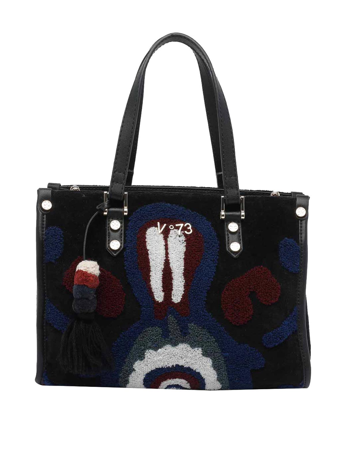 Blue Melia Tote Bag 73BS9ES02NEROMULTICOLOR (V°73 / トートバッグ ) | V°73 (ヴィ セッタンタトレ)