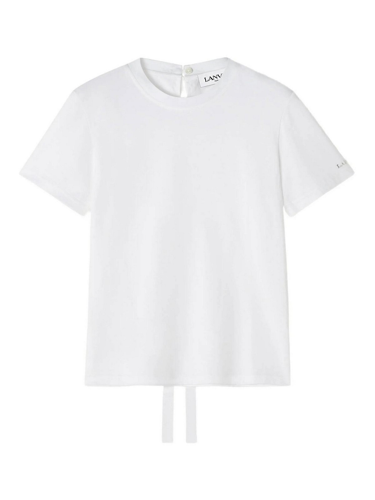 Knot Detail T-Shirt RWTS0024J040H2501 (LANVIN / Tシャツ・カットソー ) | LANVIN (ランバン)