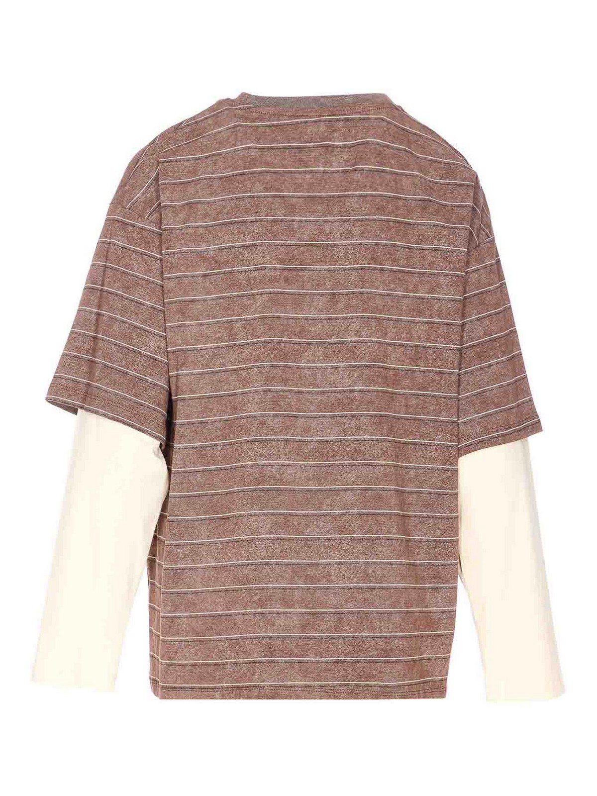Brown Long Sleeves T-Shirt 0351MARRONE (ELEH / Tシャツ・カットソー ) | ELEH (エレ)(1)