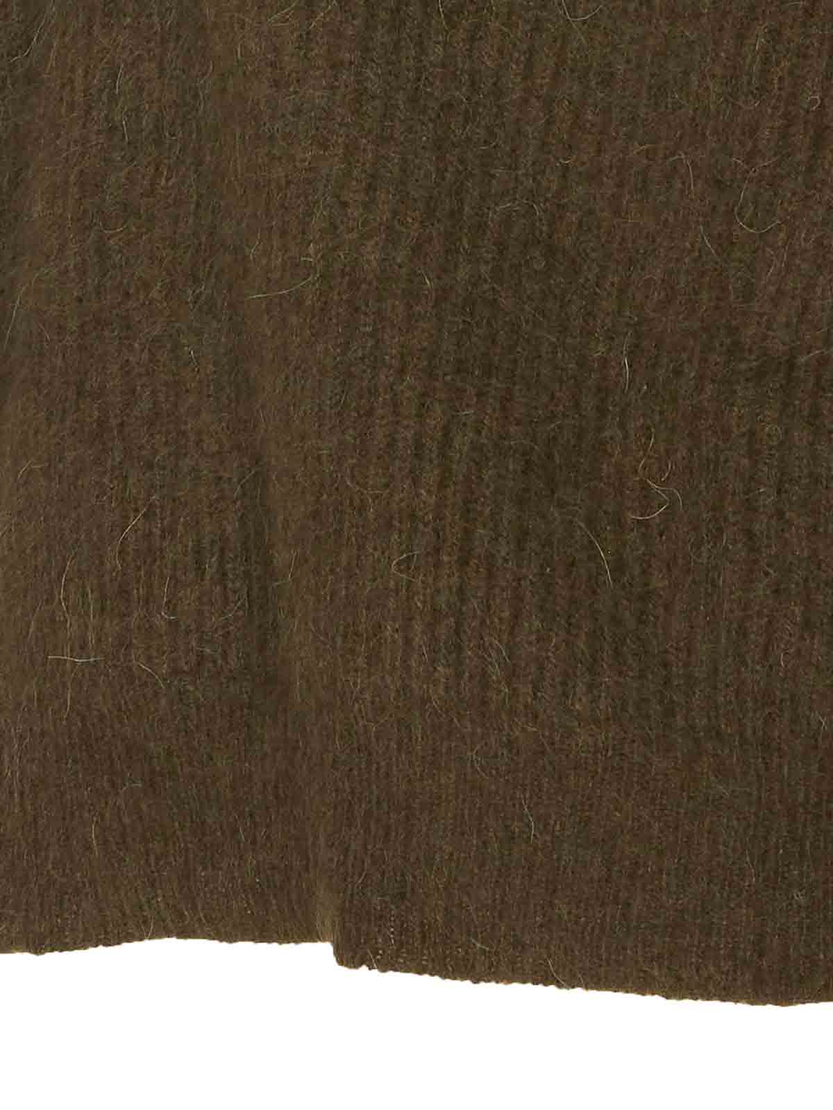 Army Green Raccoon Polo UK7165UW480 (UMA WANG / ニット・セーター・カーディガン ) | UMA WANG (ユマ ワン)(2)