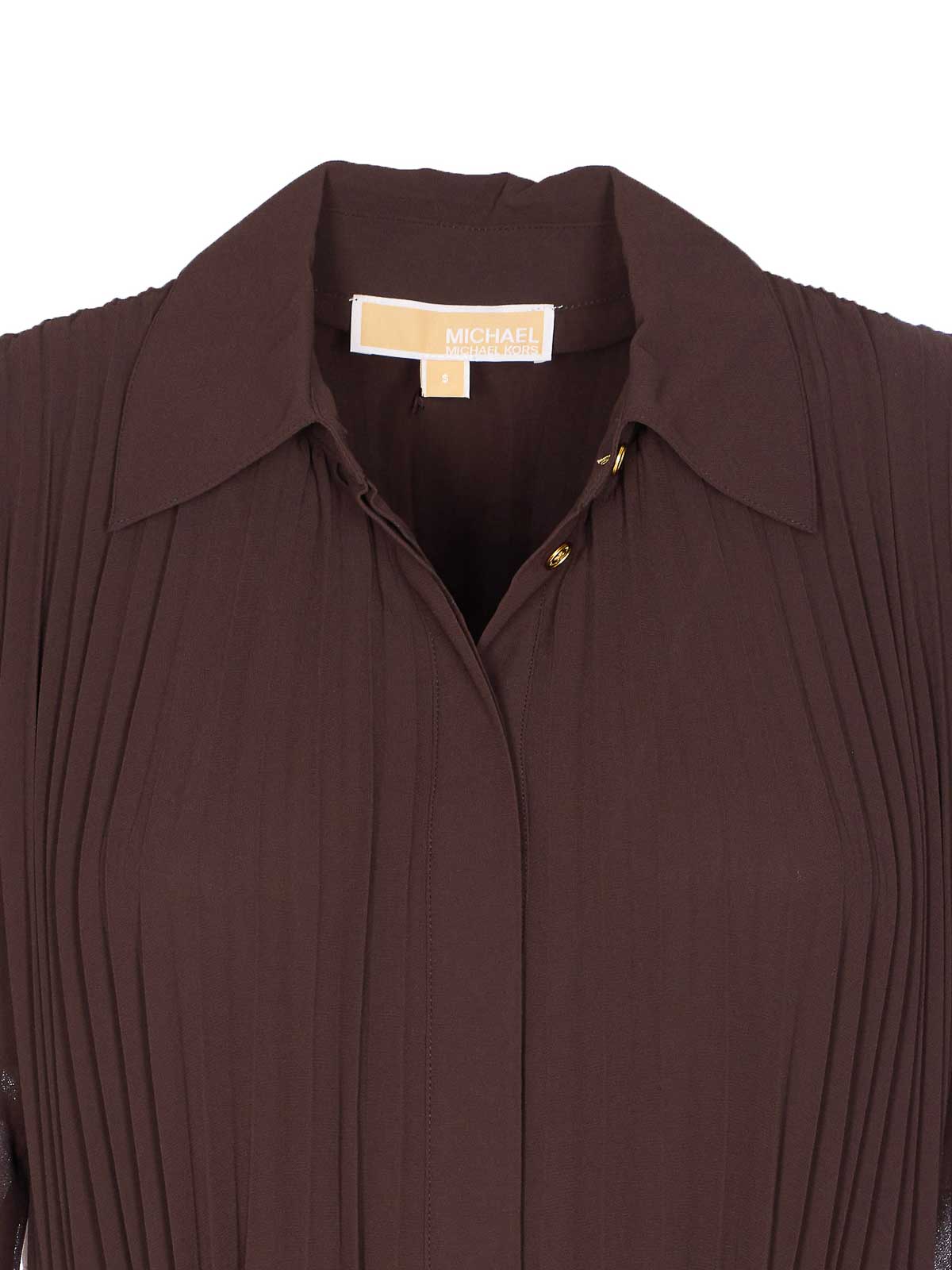 Pleated Shirt Dress MF5838A7R3201 (MICHAEL MICHAEL KORS / ワンピース・ドレス・オールインワン ) | MICHAEL MICHAEL KORS (マイケル・マイケル・コース)(3)
