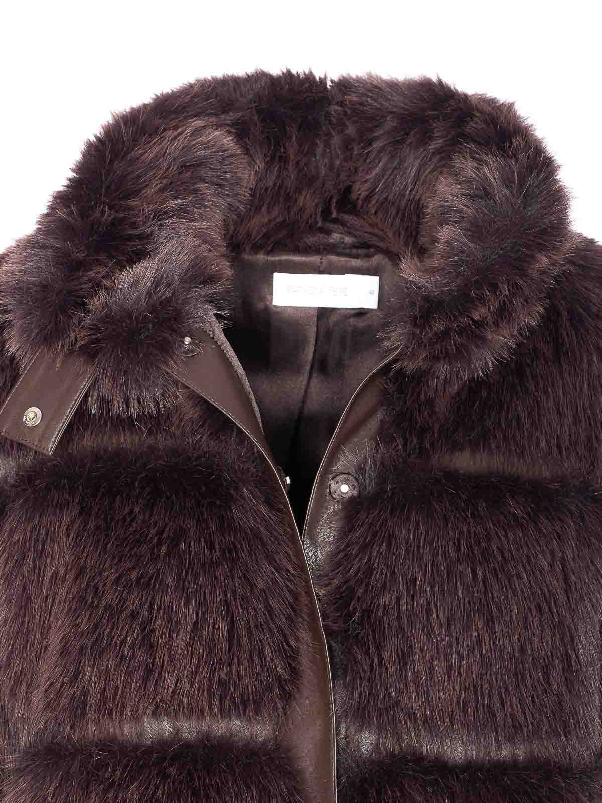 Faux Fur Jacket 2O0175E077B857 (PATRIZIA PEPE / レザー&ファージャケット・コート ) | PATRIZIA PEPE (パトリツィア ペペ)(3)