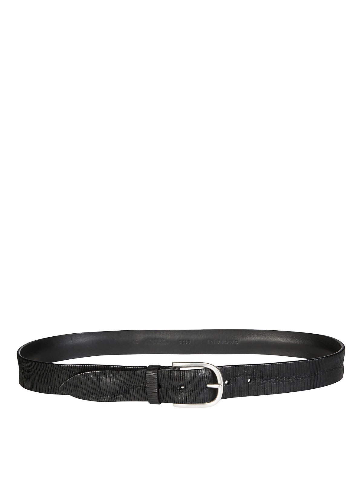 Blade belt in leather 35cm U08173BLANERO (ORCIANI / ベルト・サスペンダー ) | ORCIANI (オルチアーニ)(1)