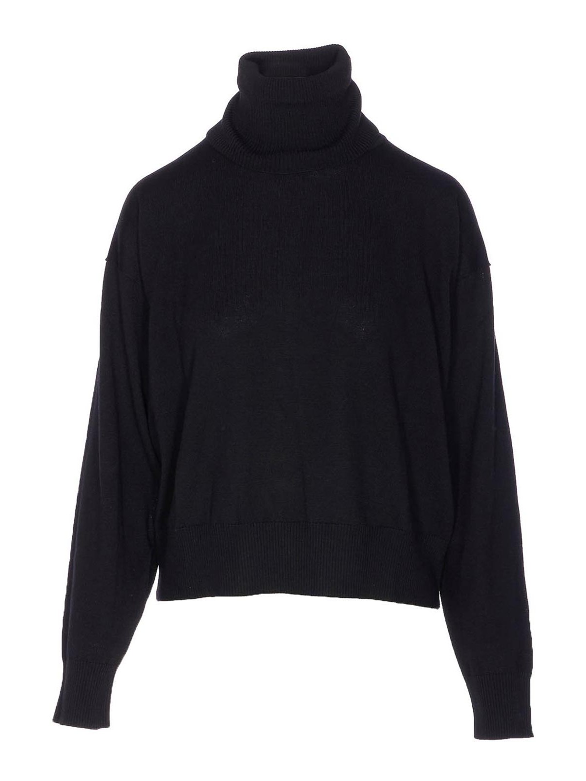 Black Turtleneck Long Sleeves Top 310861433 (FILIPPA K / ニット・セーター・カーディガン ) | FILIPPA K (フィリッパ コー)