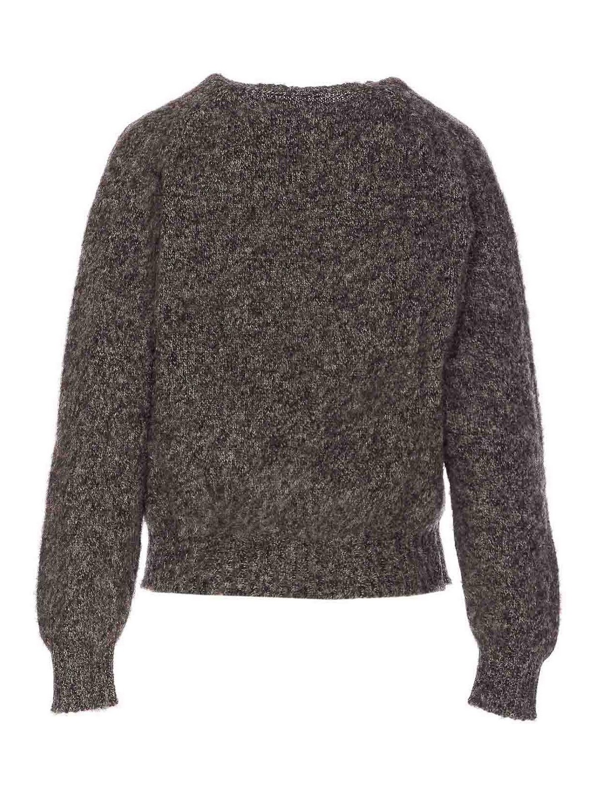 Grey Shaggy Bear Sweater SHAGGYBEARWOMENBLACKMELANGE (HOWLIN' / ニット・セーター・カーディガン ) | HOWLIN' (ハウリン)(1)