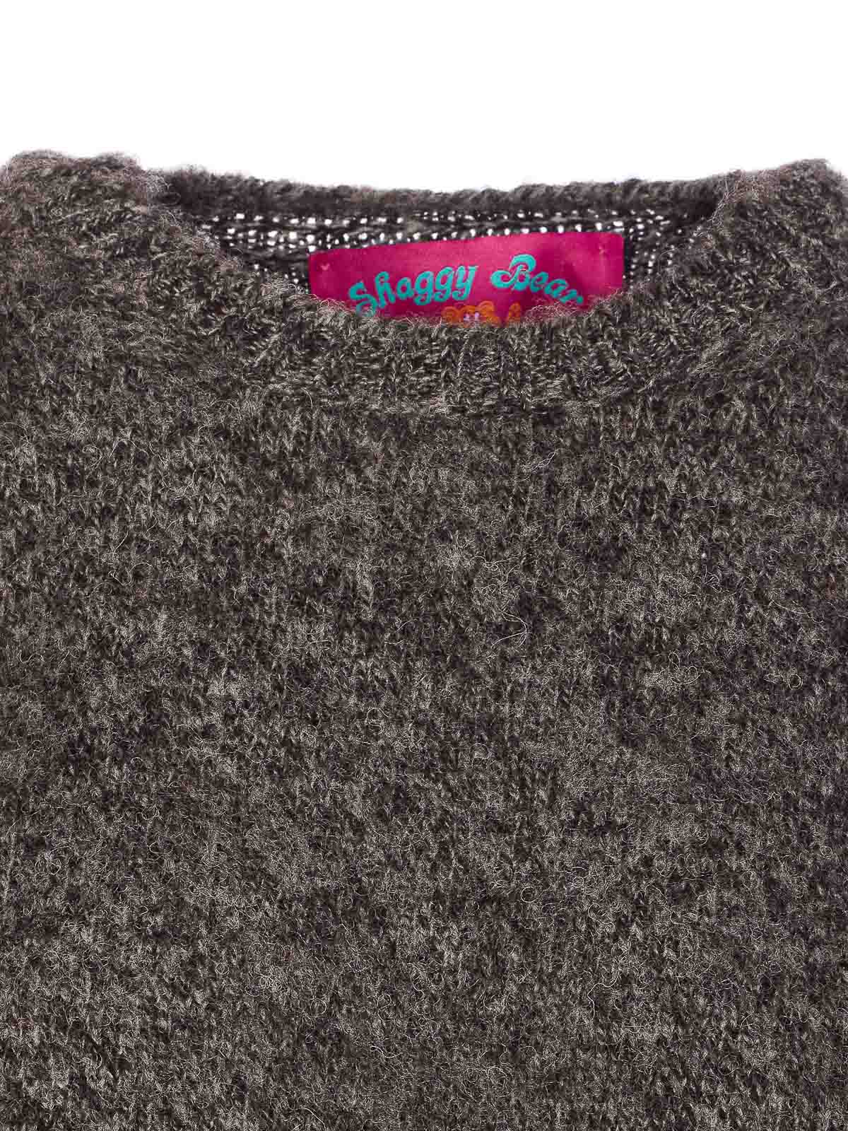 Grey Shaggy Bear Sweater SHAGGYBEARWOMENBLACKMELANGE (HOWLIN' / ニット・セーター・カーディガン ) | HOWLIN' (ハウリン)(3)