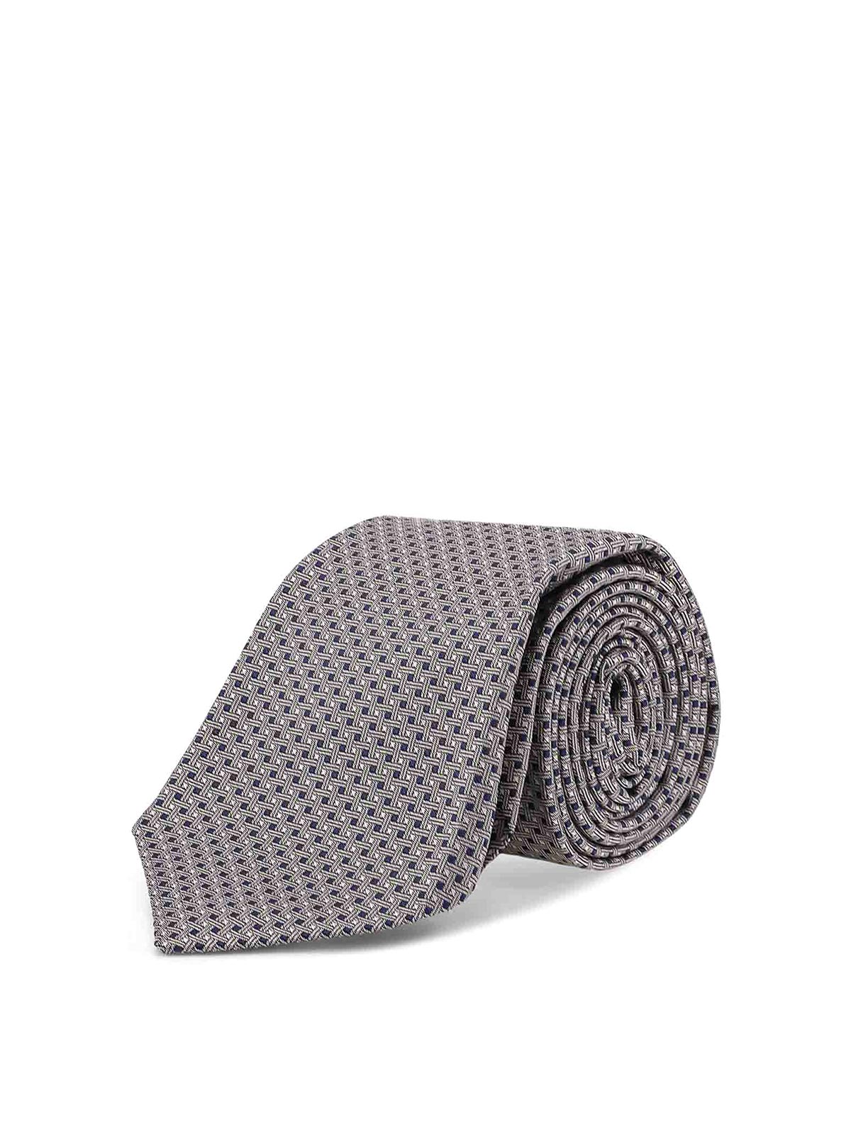 Silk Tie UCRVKQC05L6706ANTRACITE (Kiton / ネクタイ ) | Kiton (キートン)