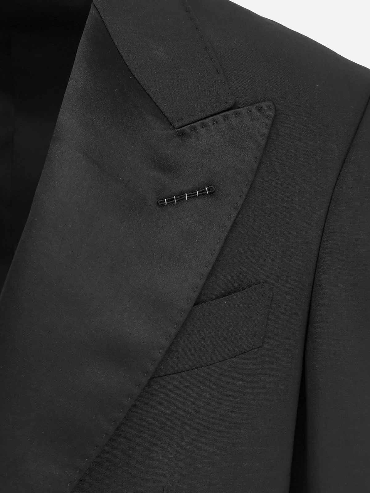 Wool tuxedo with satin profiles 2ESHT1WES01NAA (TOM FORD / スーツ ) | TOM FORD (トムフォード)(2)
