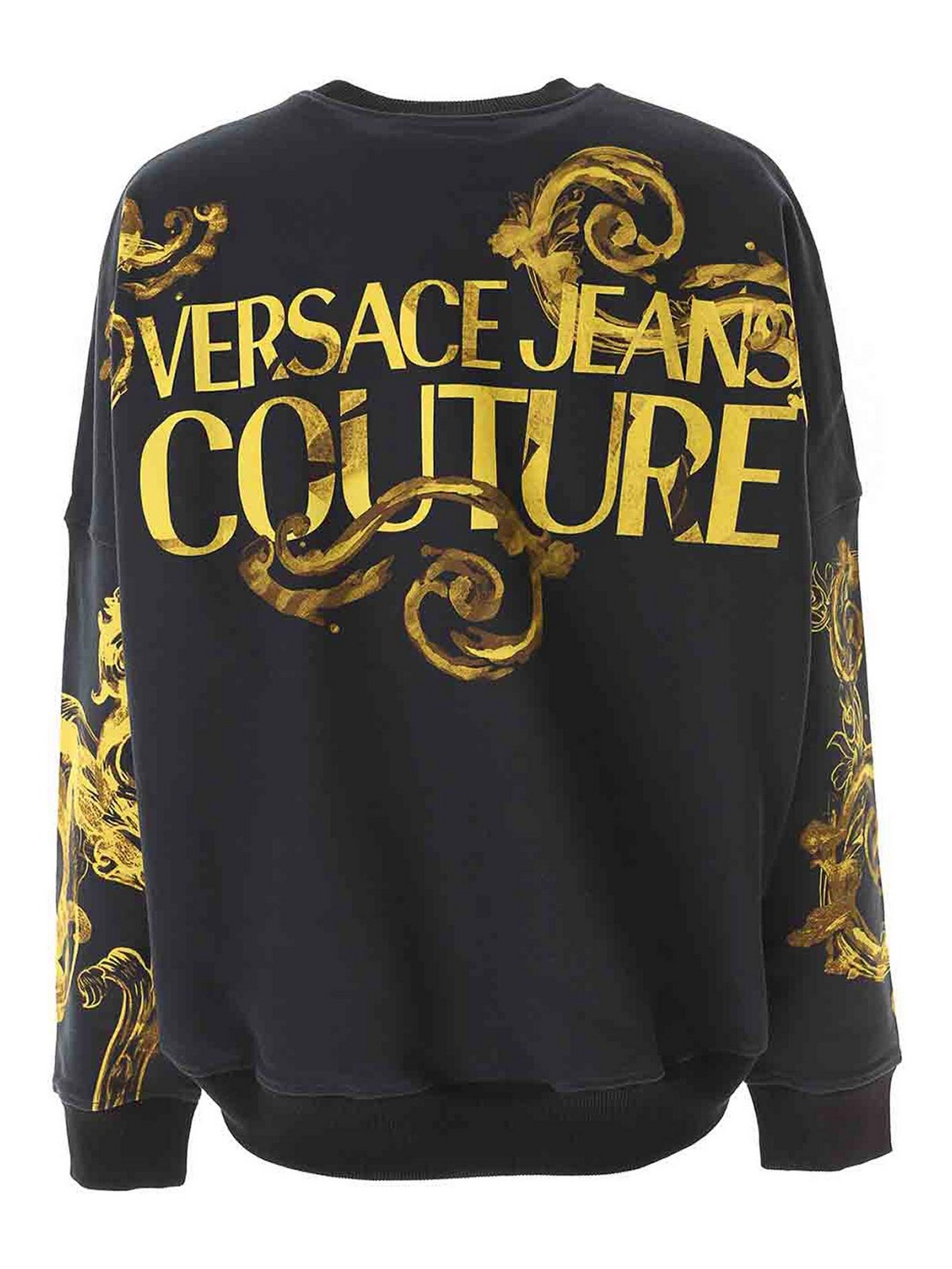 Watercolor Baroque Sweatshirt 76HAI3P276DP312G89 (VERSACE JEANS COUTURE / スウェット・フーディー ) | VERSACE JEANS COUTURE (ヴェルサーチェ ジーンズ クチュール)(1)